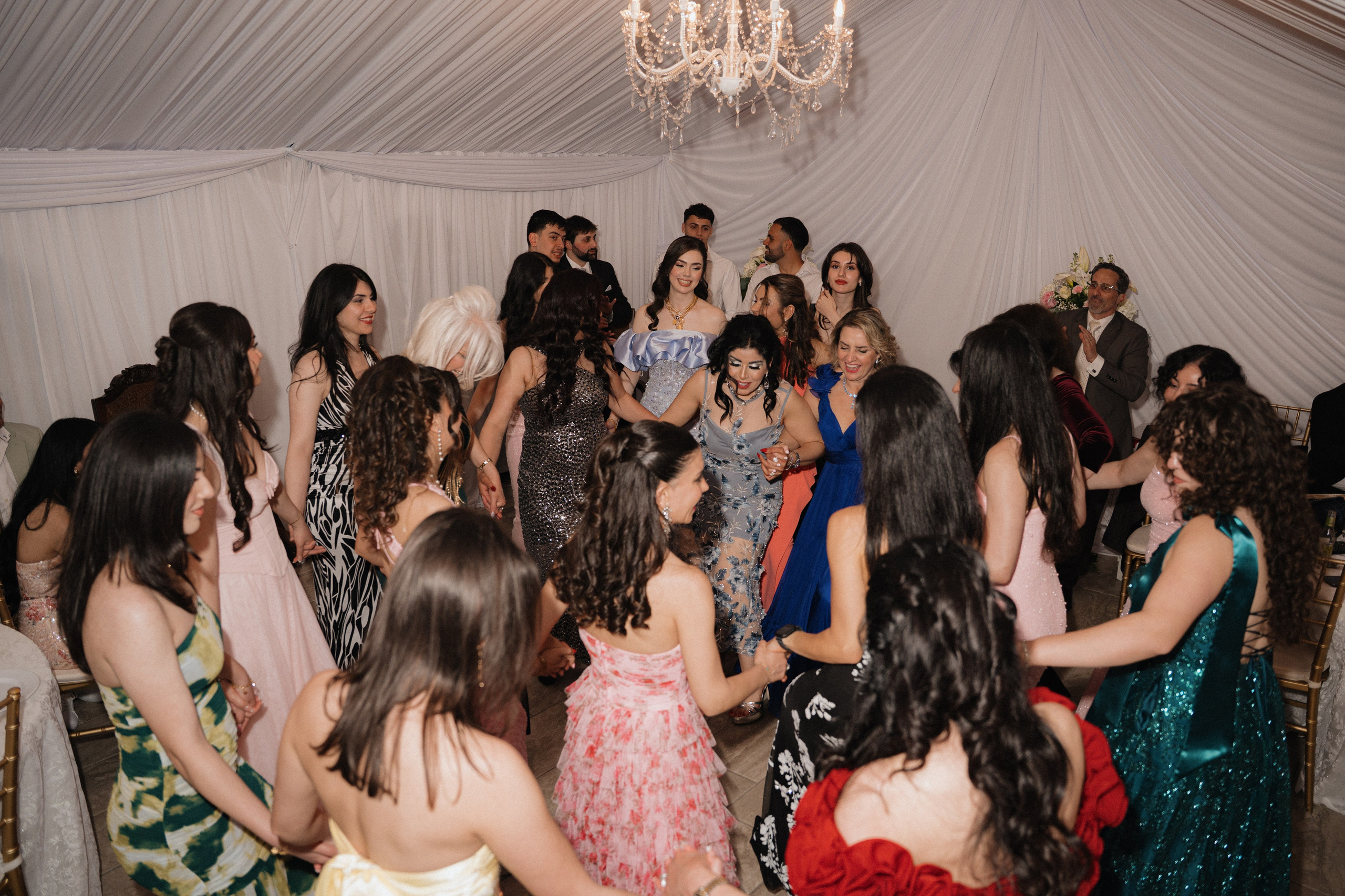 Rani and Noor’s engagement party. Photographer in Washington Sophia D