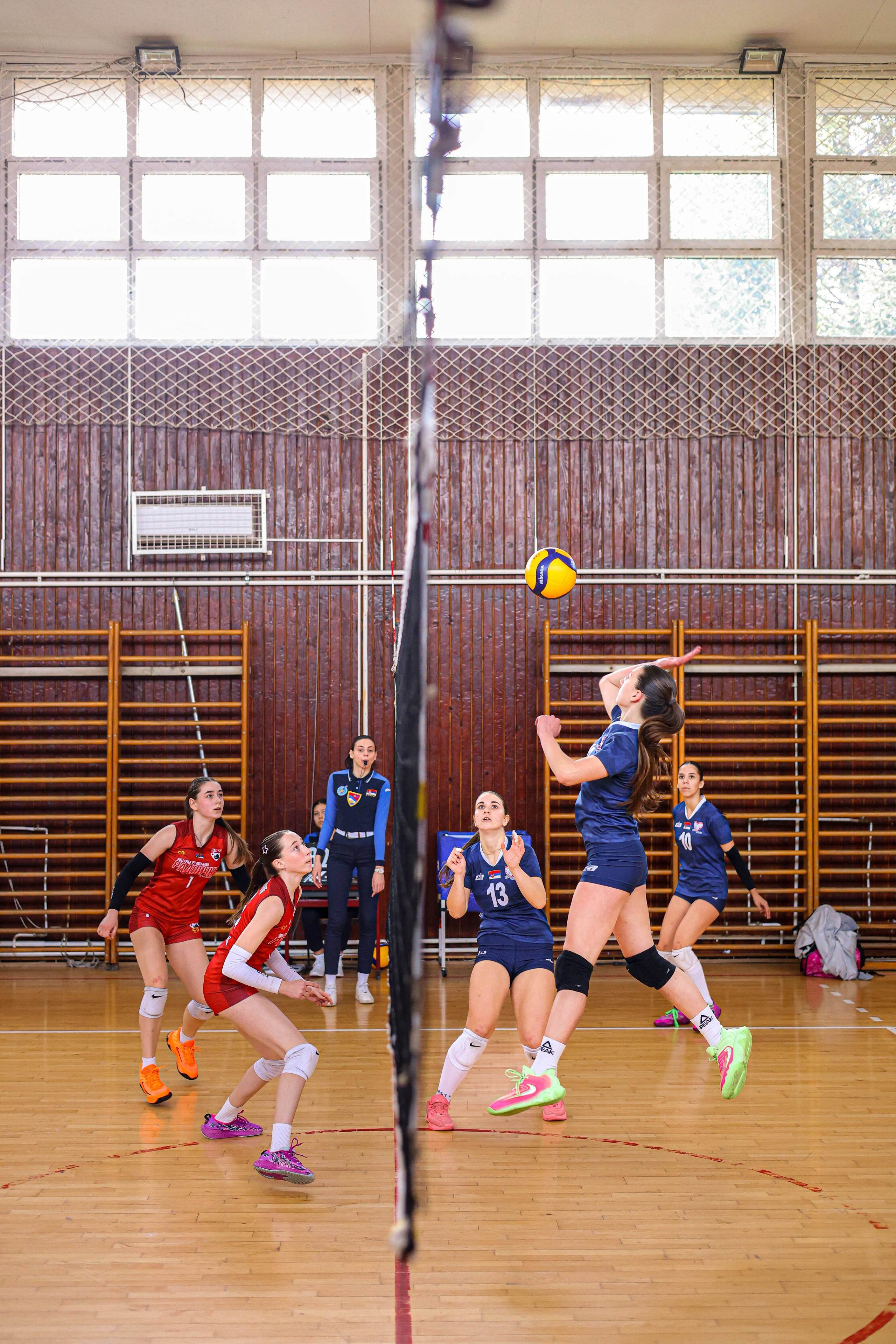 Odbojka 22.03.  Radnicki KG — BlockVolley JAG. Foto Simic Jagodina