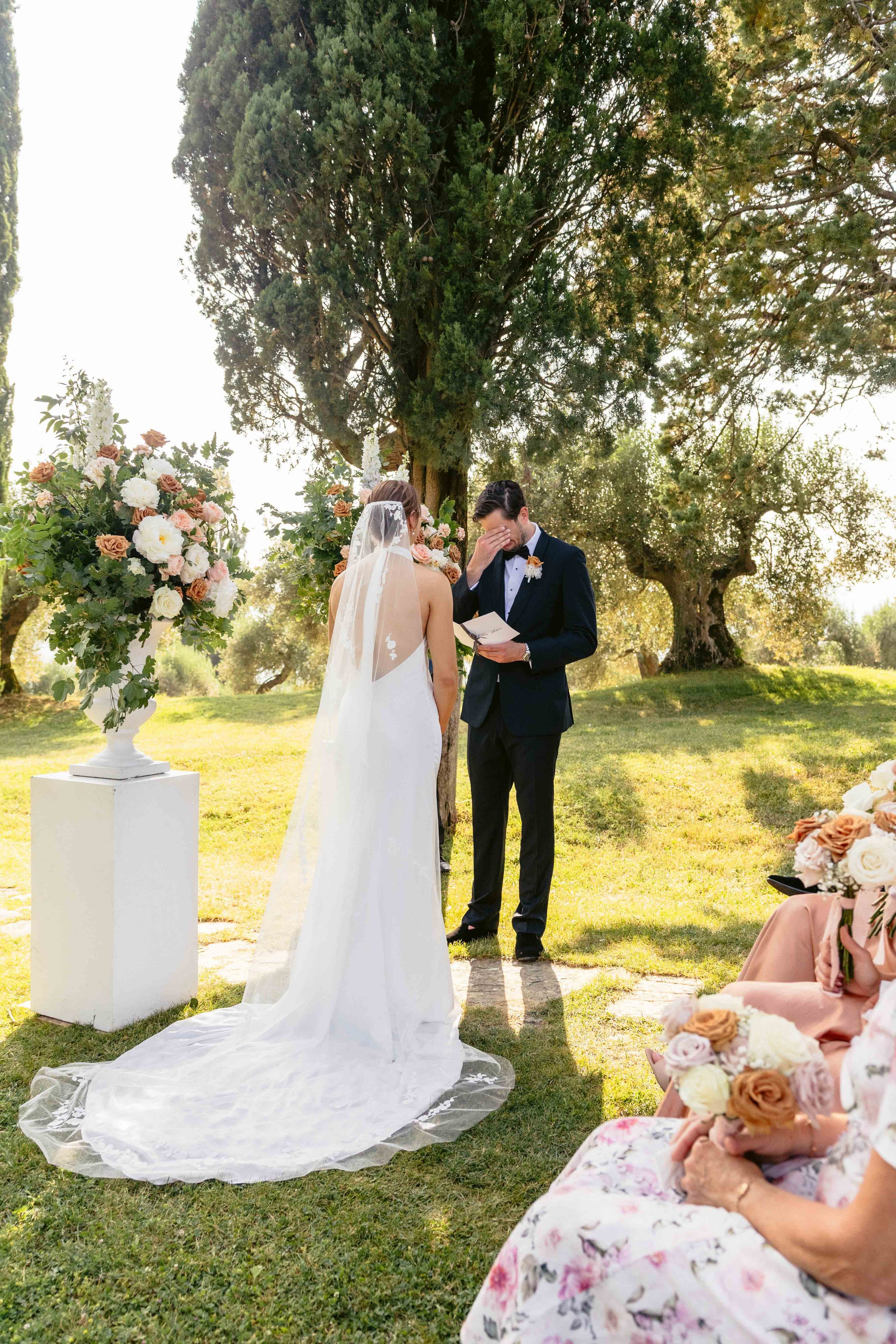 Emotional wedding at Borgo Bastia Creti, a wedding venue in Tuscany Umbria