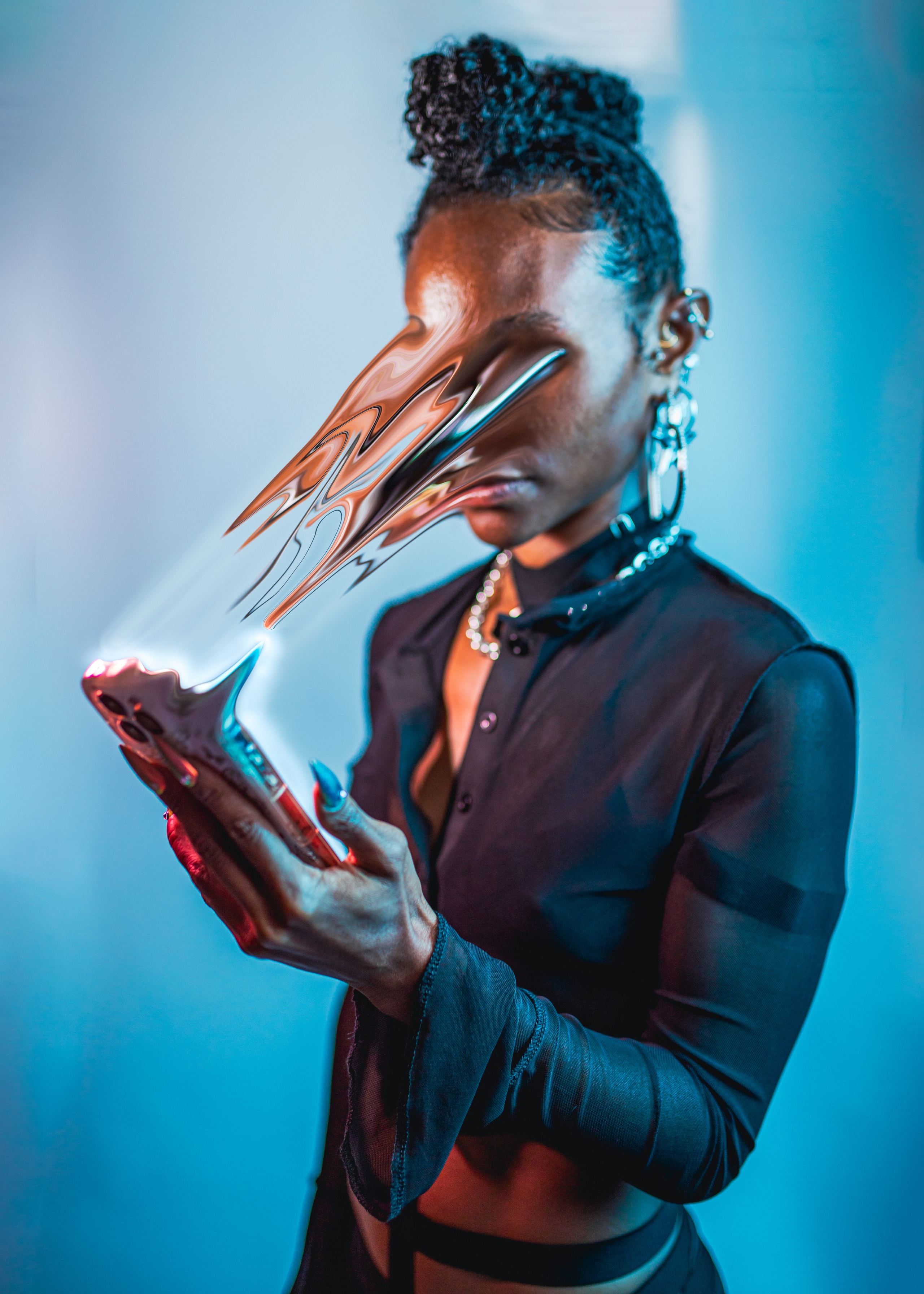 Cartier Cyberpunk. Oxana Photographer in Charlotte, NC