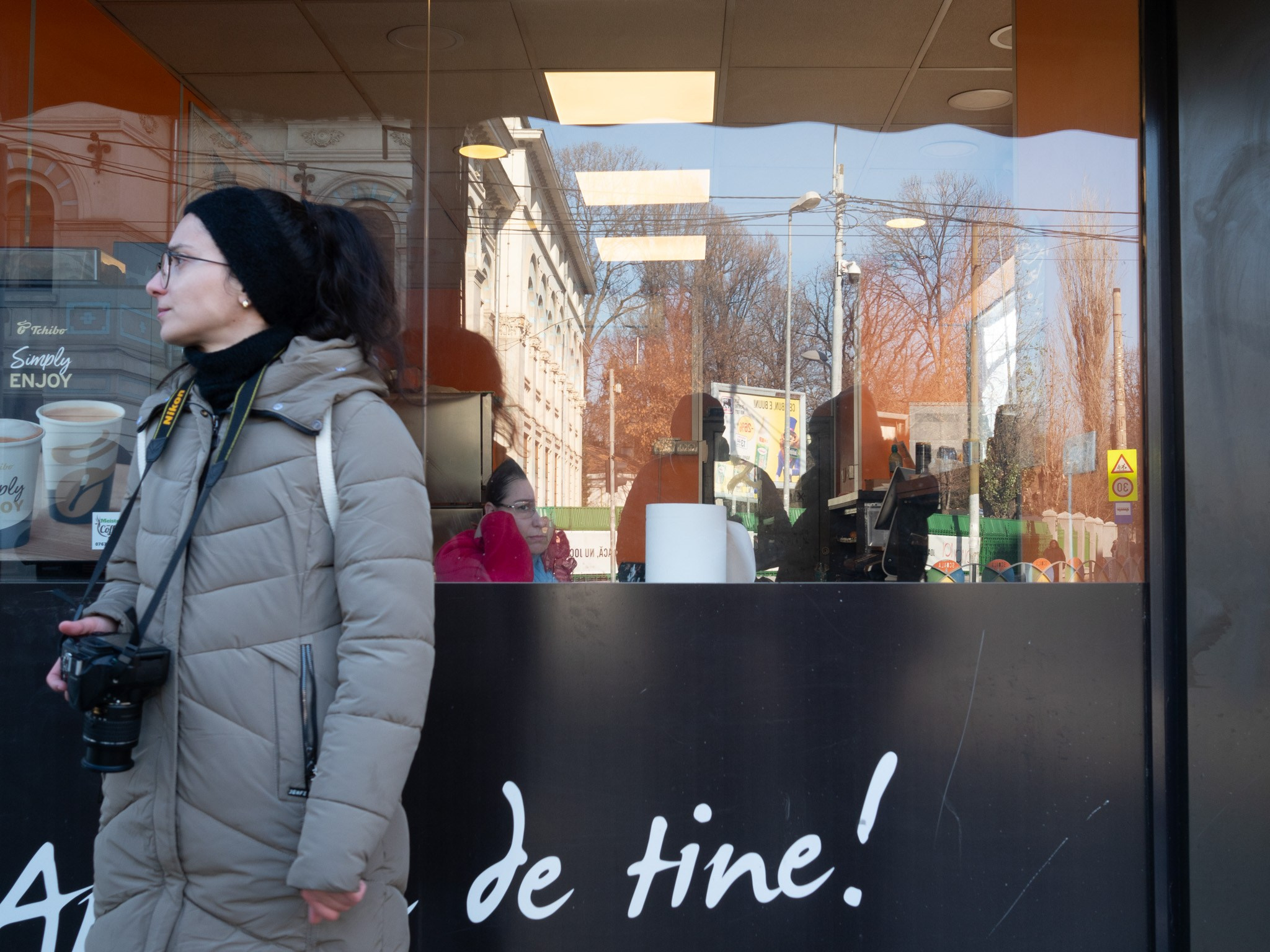 Color street. Humanistic street photographer in Bucharest