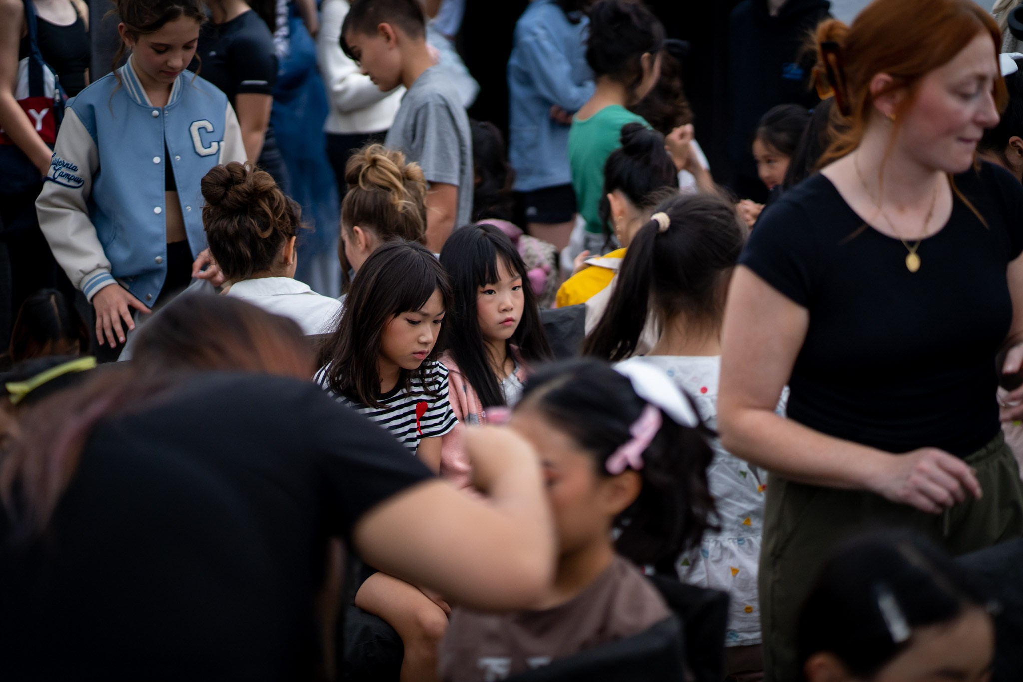 The blooms BTS. Vancouver Kids Photographer