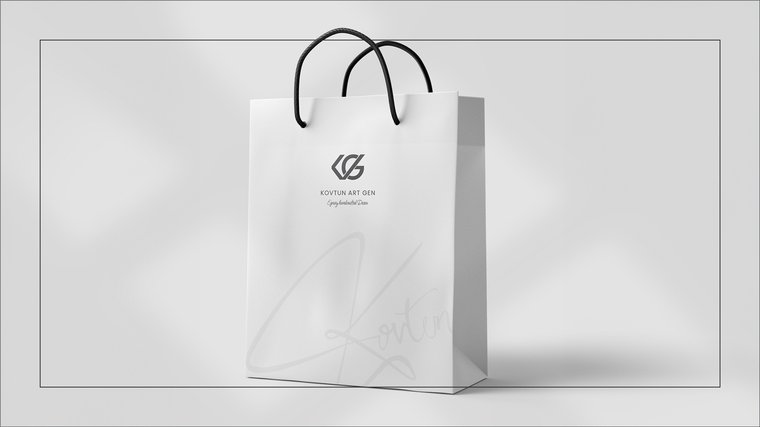 Brandbook “Kovtun Art Gen”. Vasyl Grygorchuk: Photography & Graphic Design