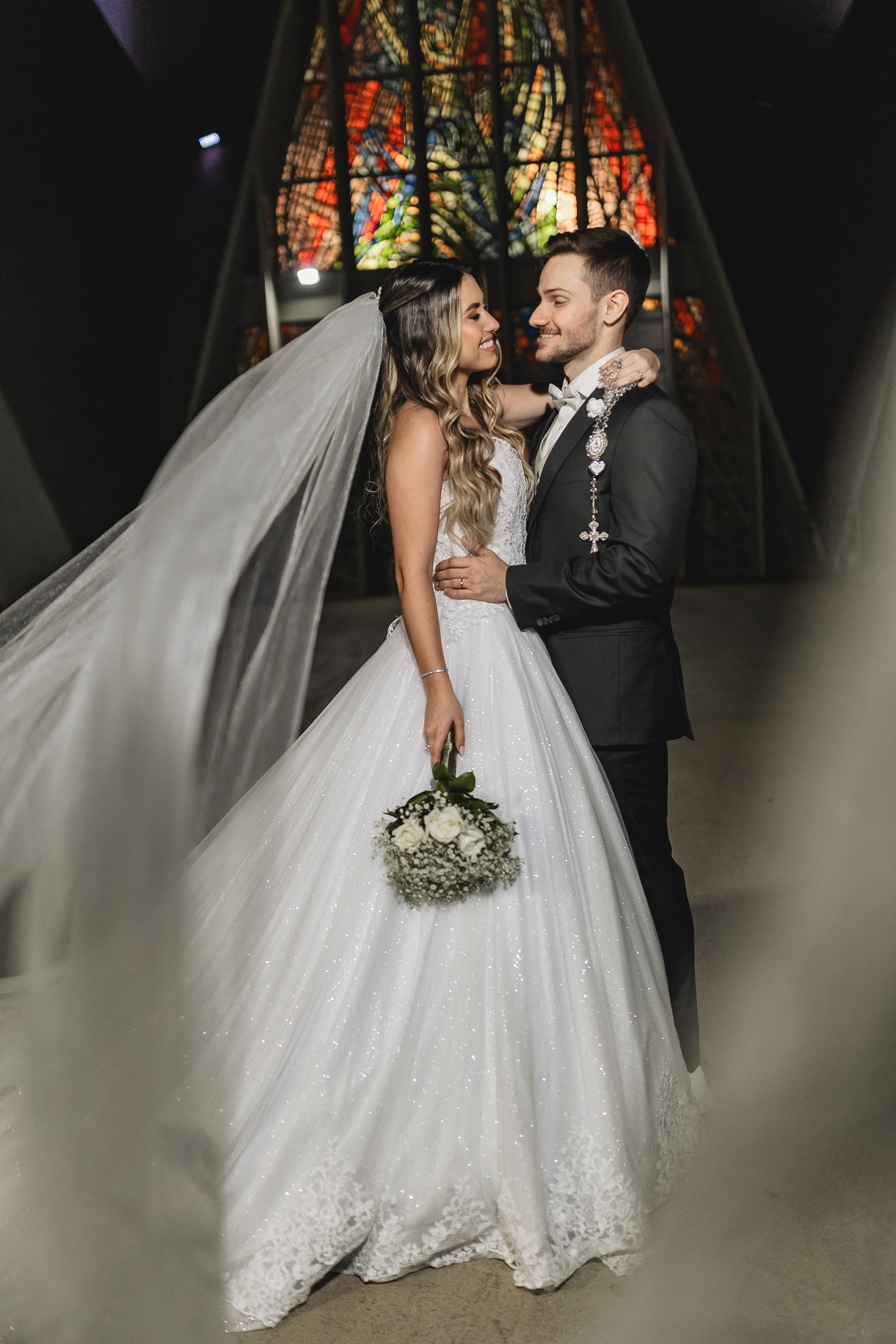 Heloisa e Andre casamento na catedral de maringa. Fotografo de casamento I Claudinei Moura