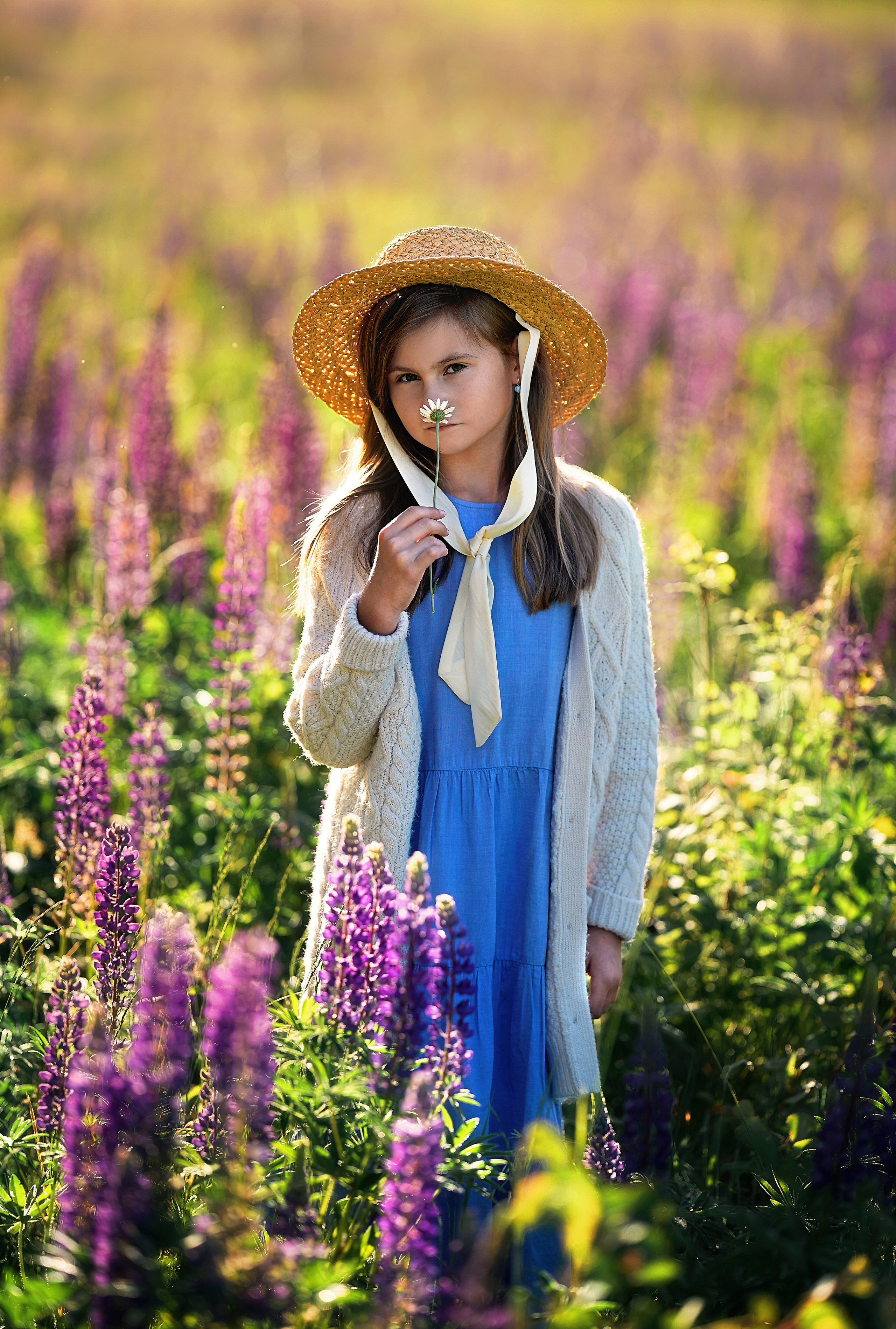 Дикие люпины. Семейный, детский и женский фотограф в Германии, Трире
