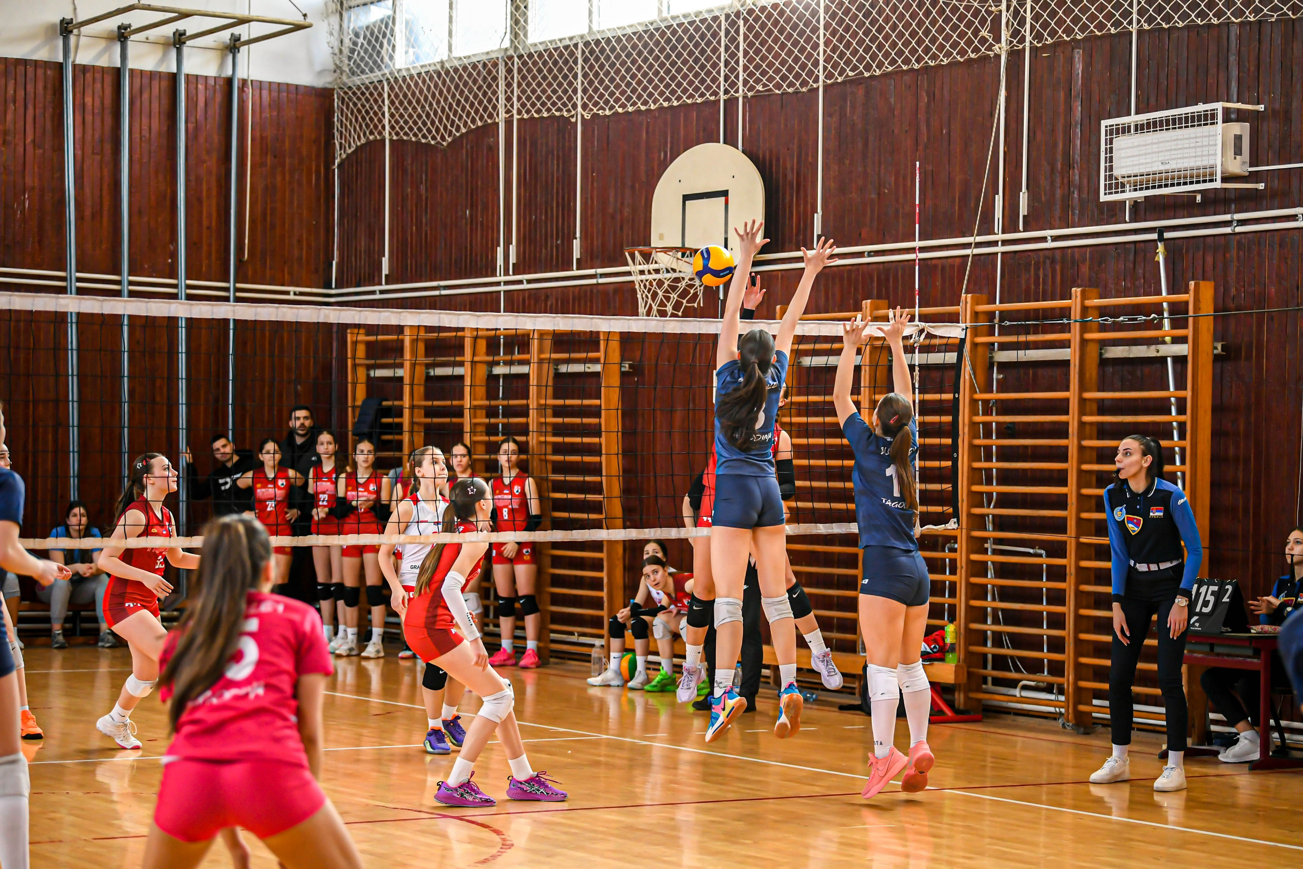 Odbojka 22.03.  Radnicki KG — BlockVolley JAG. Foto Simic Jagodina