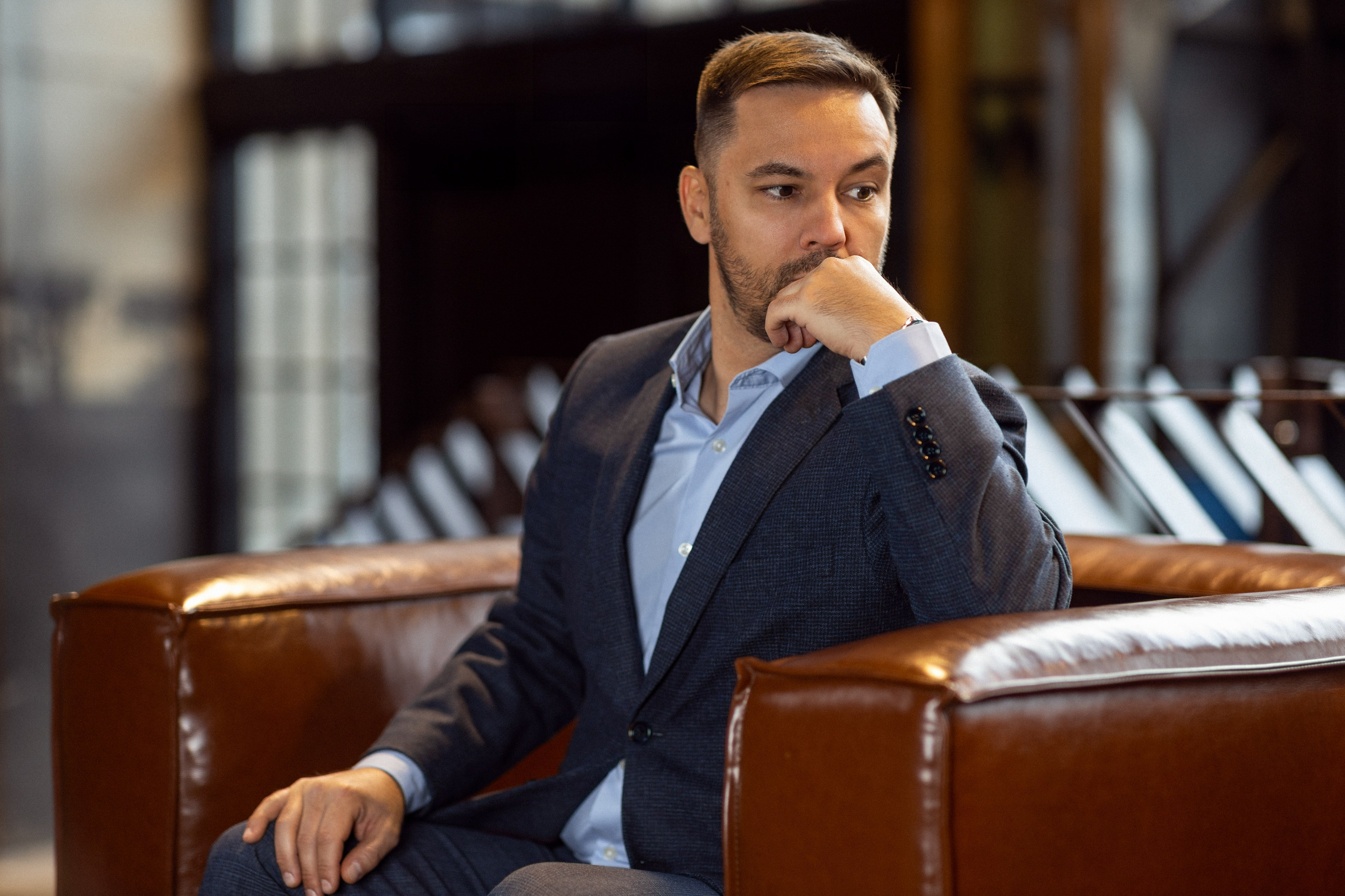 Andrey (Business Portrait) 03.02.2024. Portree- ja perefotograaf Anton Hansen Tallinnas, Eestis