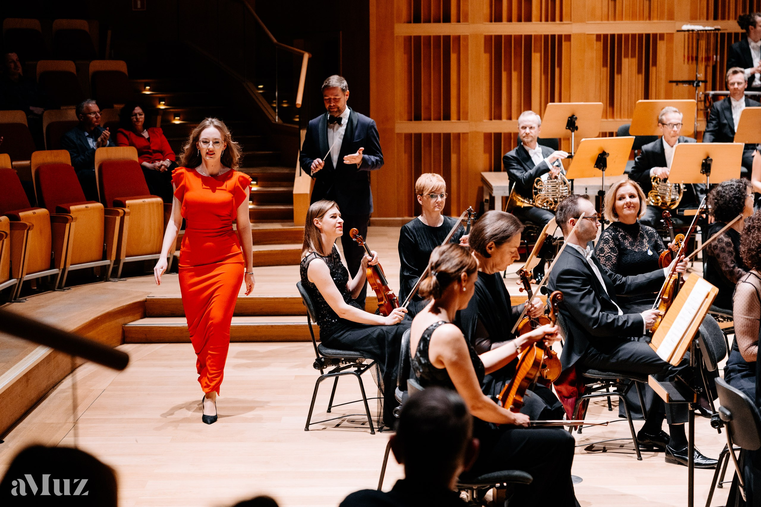 Koncert dyplomantów aMuz w Polskiej Filharmonii Bałtyckiej. Fotograf Ślubny Warszawa - Sesje Biznesowe Rodzinne Eventy
