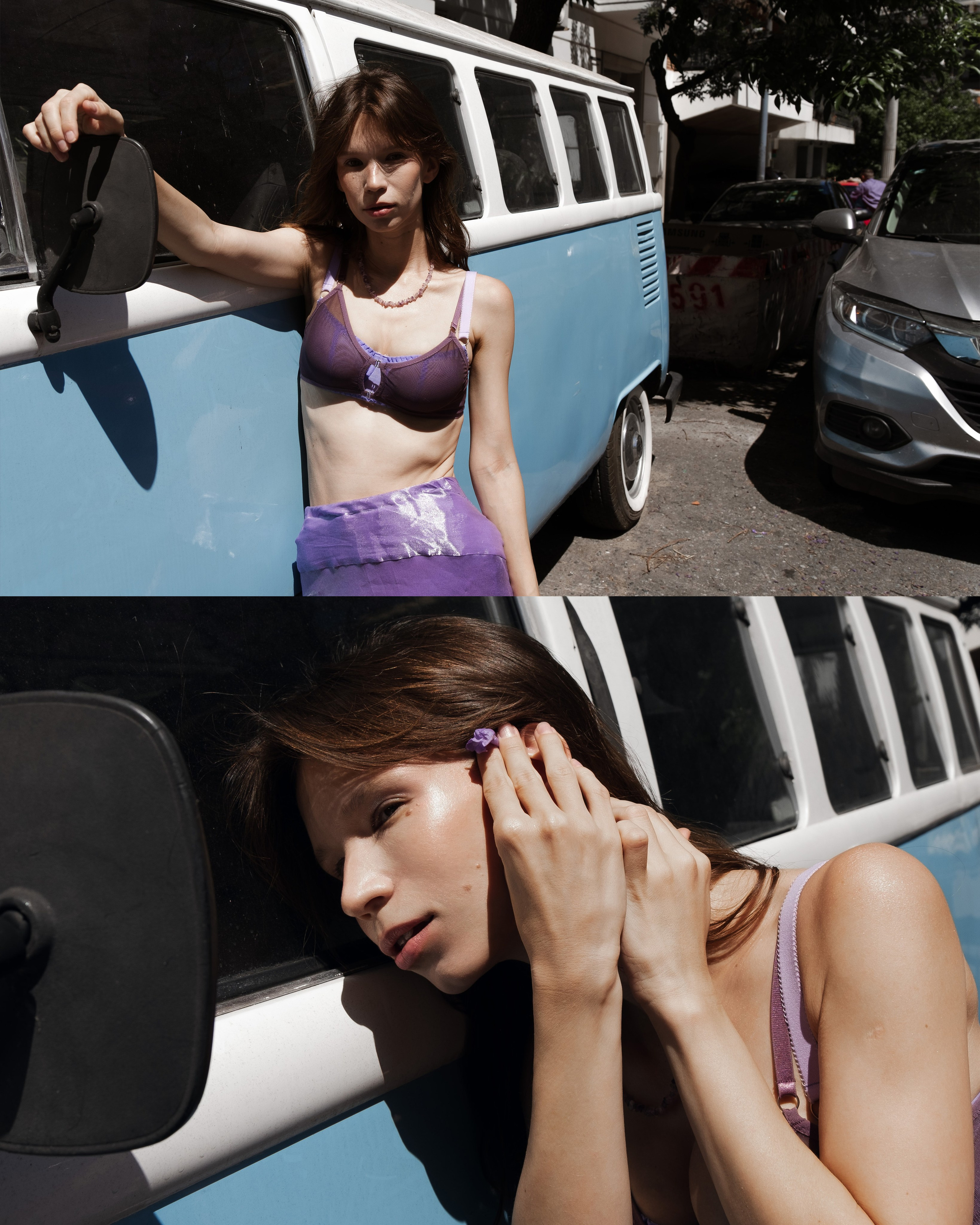 Alisa y Jacaranda. Photographer Olga Tsoi