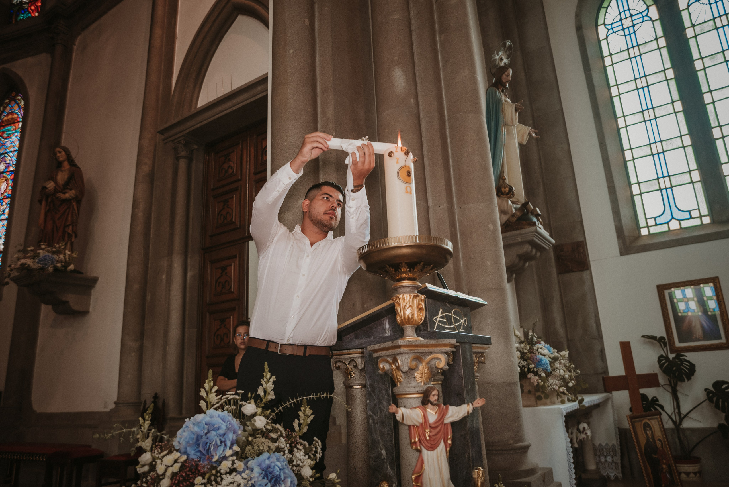 Batizado do Lucas. Fotógrafa de Casamentos e Família em Braga — Alexandra Mieres Photography