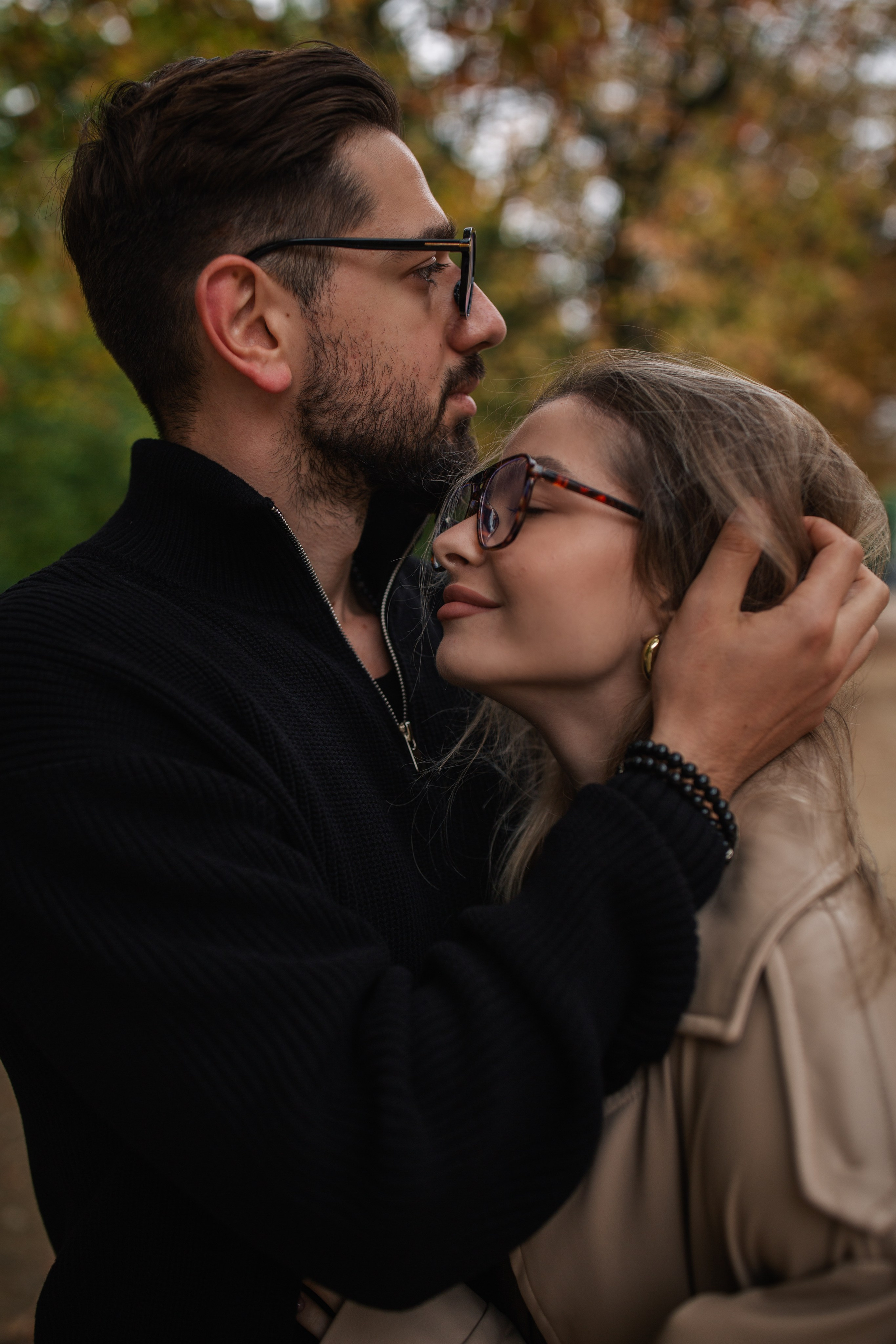 Autumn love story in Paris. Photographe à Rouen, France