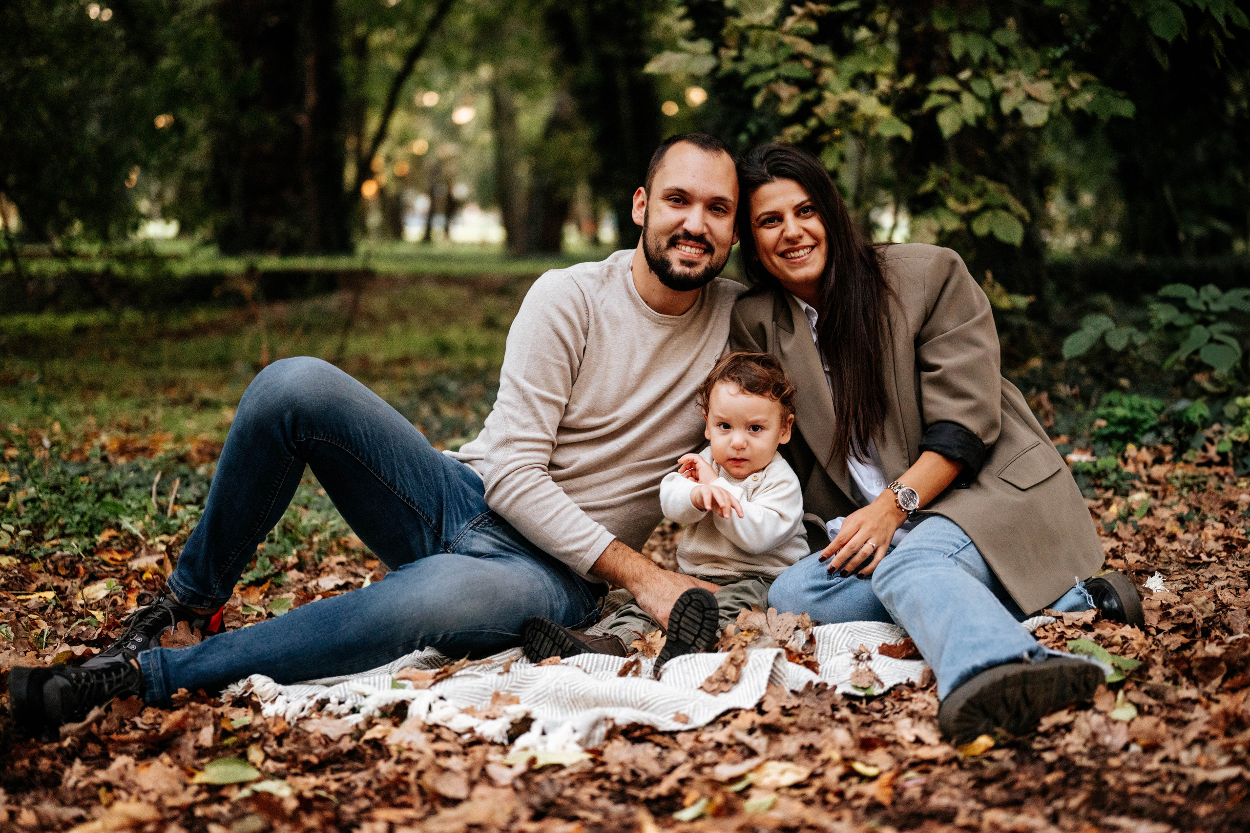 Ana, Miloš i Balša - porodično fotografisanje. Dečiji i porodični fotograf