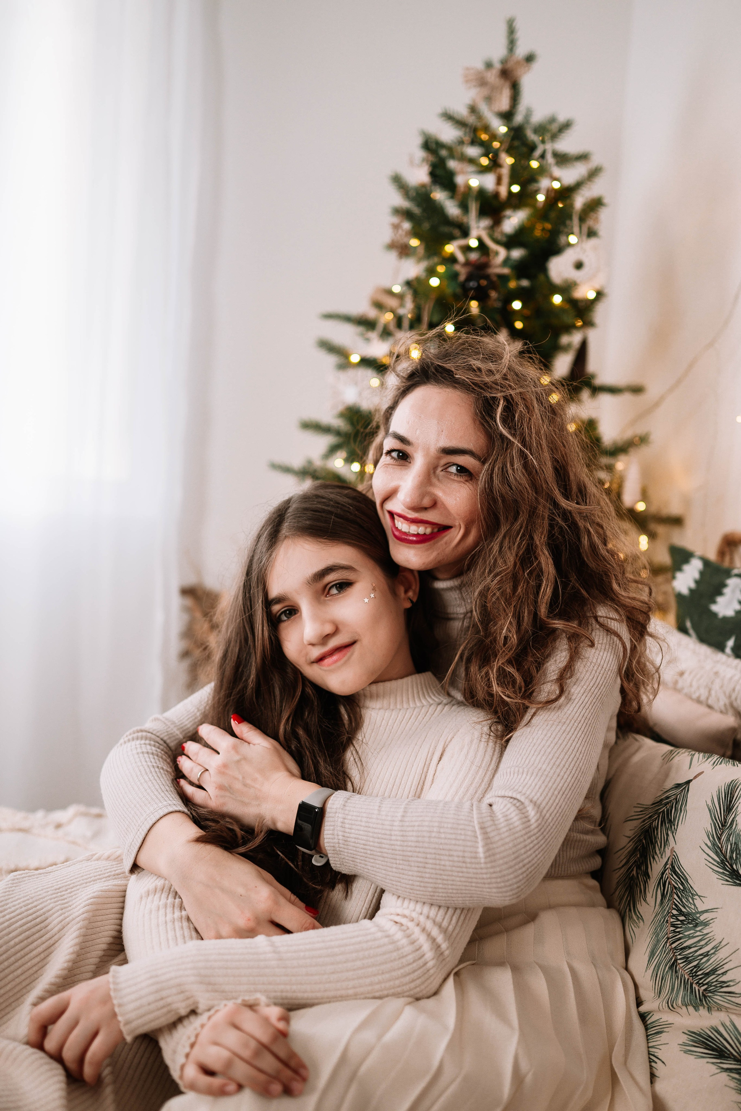 Sara, Vuk, Nevena i Ivan - novogodišnje fotografisanje. Dečiji i porodični fotograf