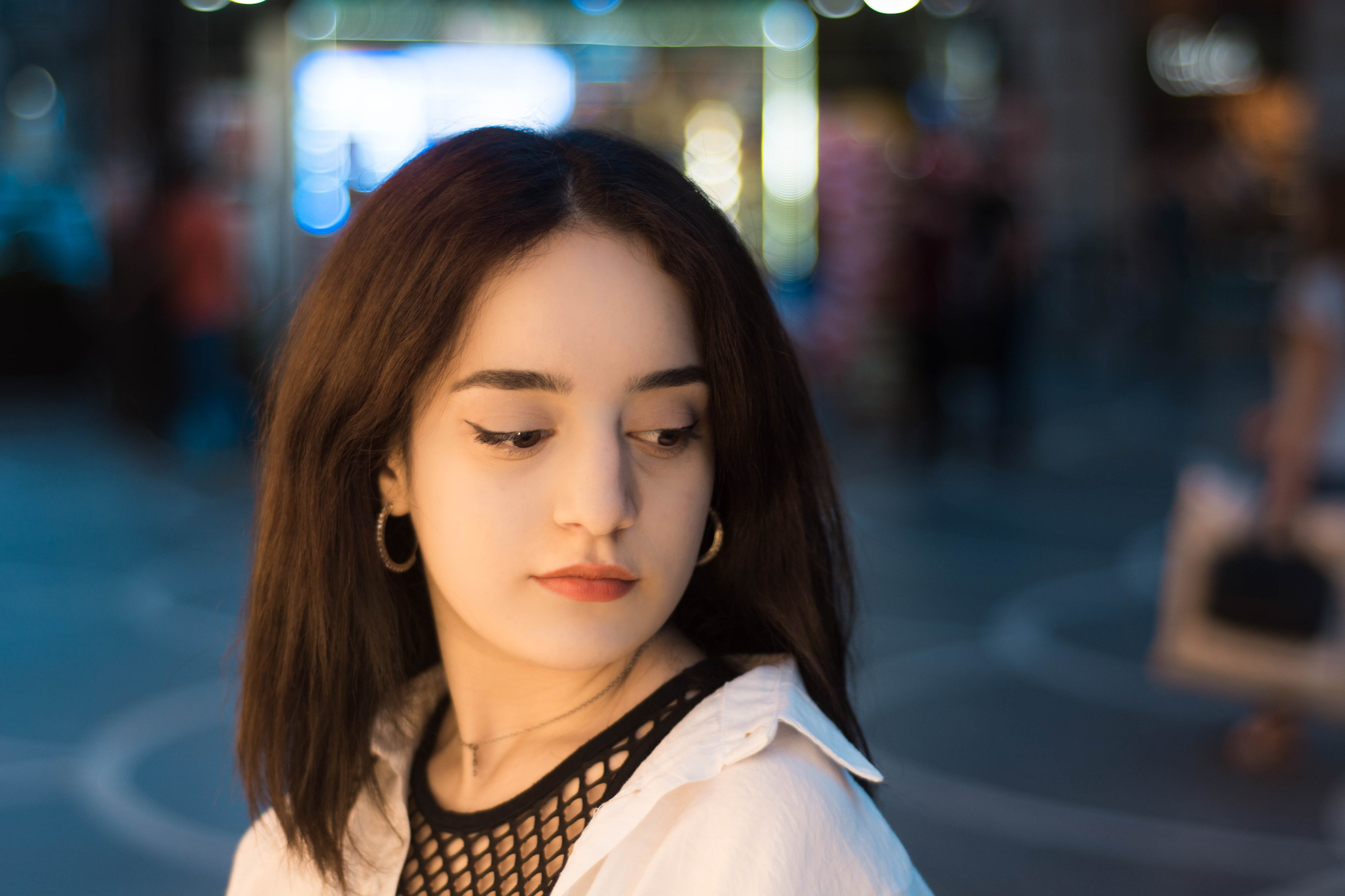 Lana axşam çəkilişi. Fotoqraf Vəli Məmmədov