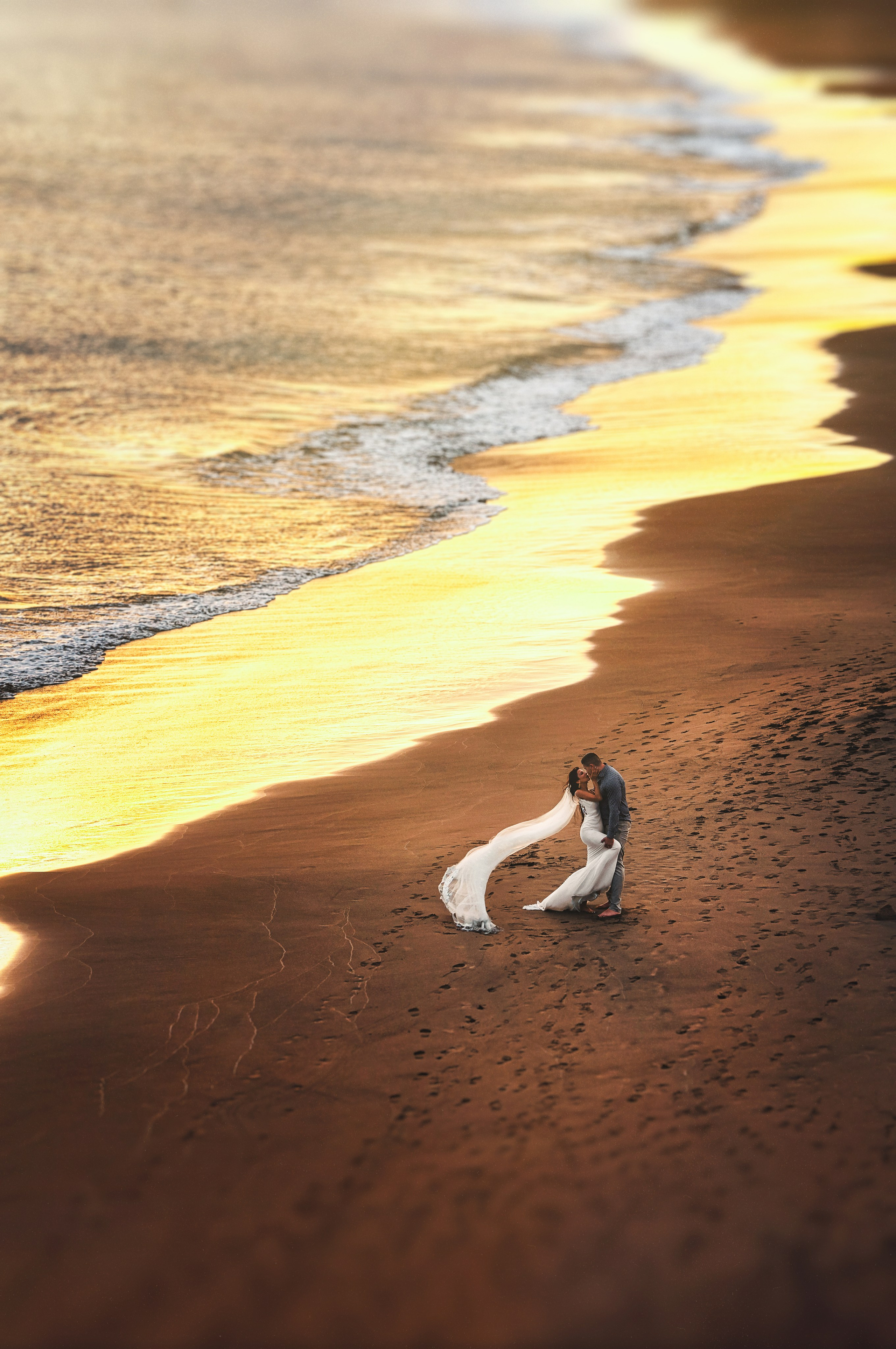 Bodas en Tenerife. Таня Боннет | Профессиональный фотограф на Тенерифе — Летящие платья