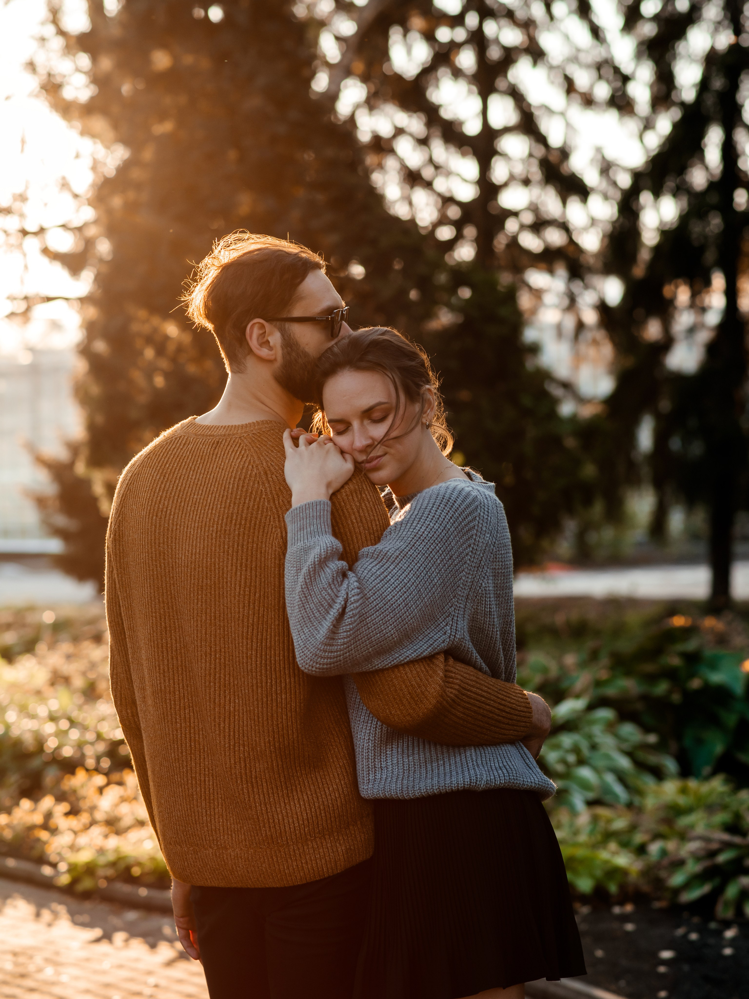 love story на закате, тёплые оттенки солнца, фотосессия в Анталии
