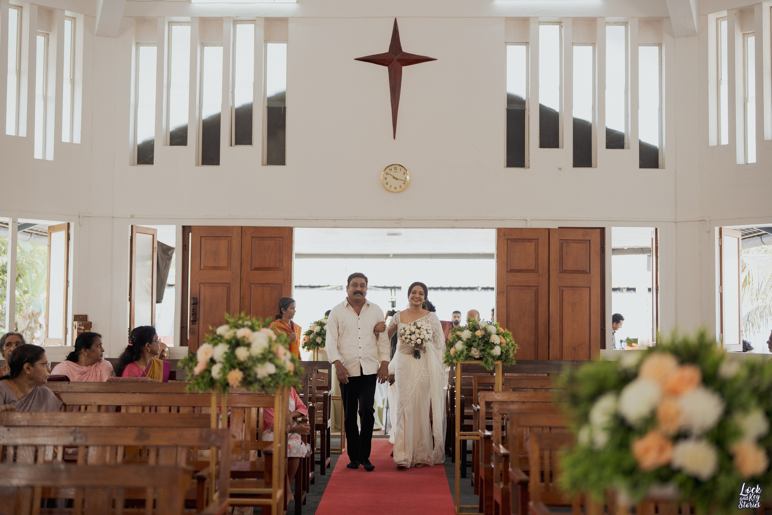 Soniya & Nithin Christian Wedding Photography | Faith-Filled Moments by The Lock and Key Stories. The Lock And Key Stories