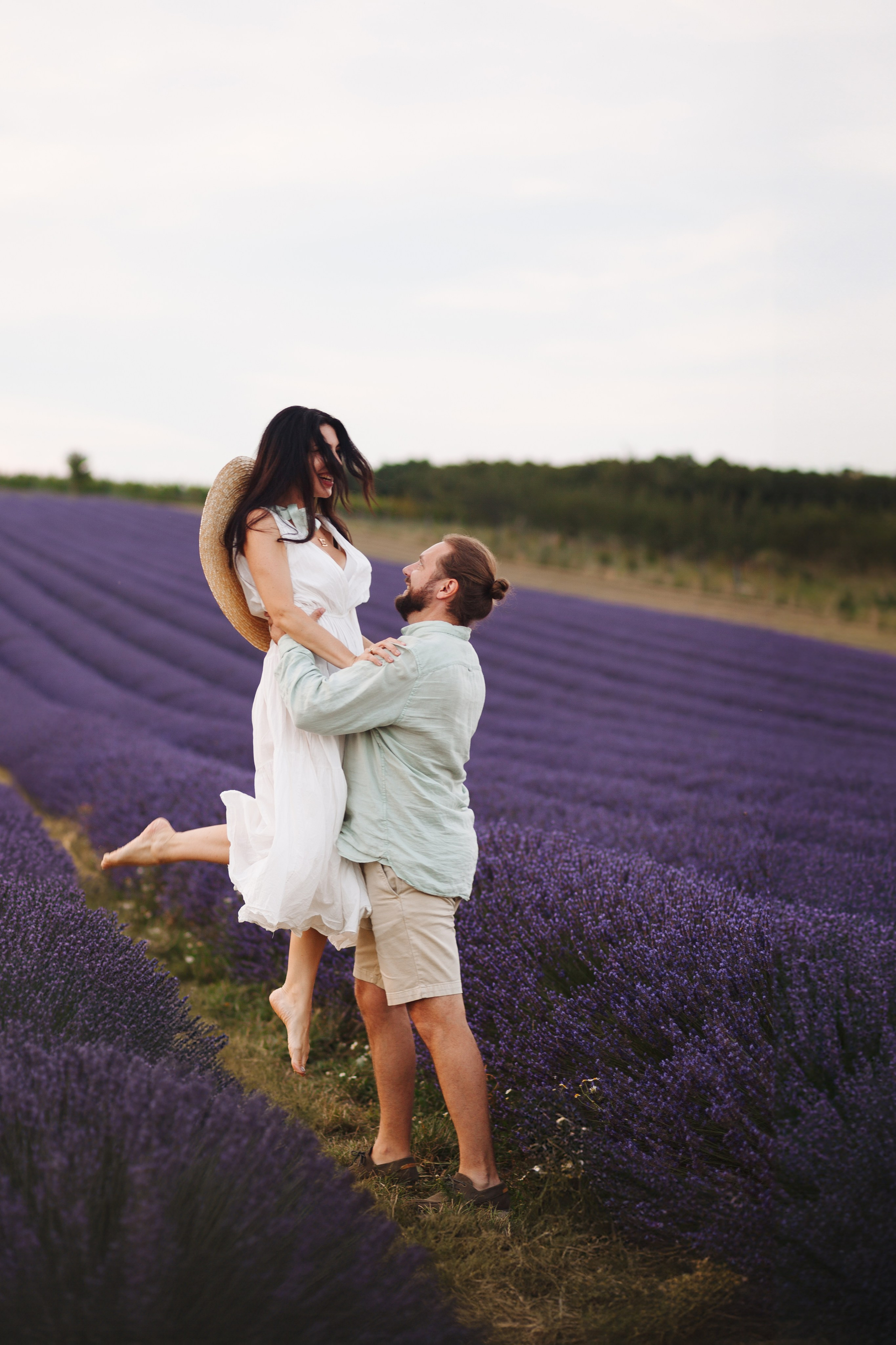 Lavender. Photographer in Prague for tourists