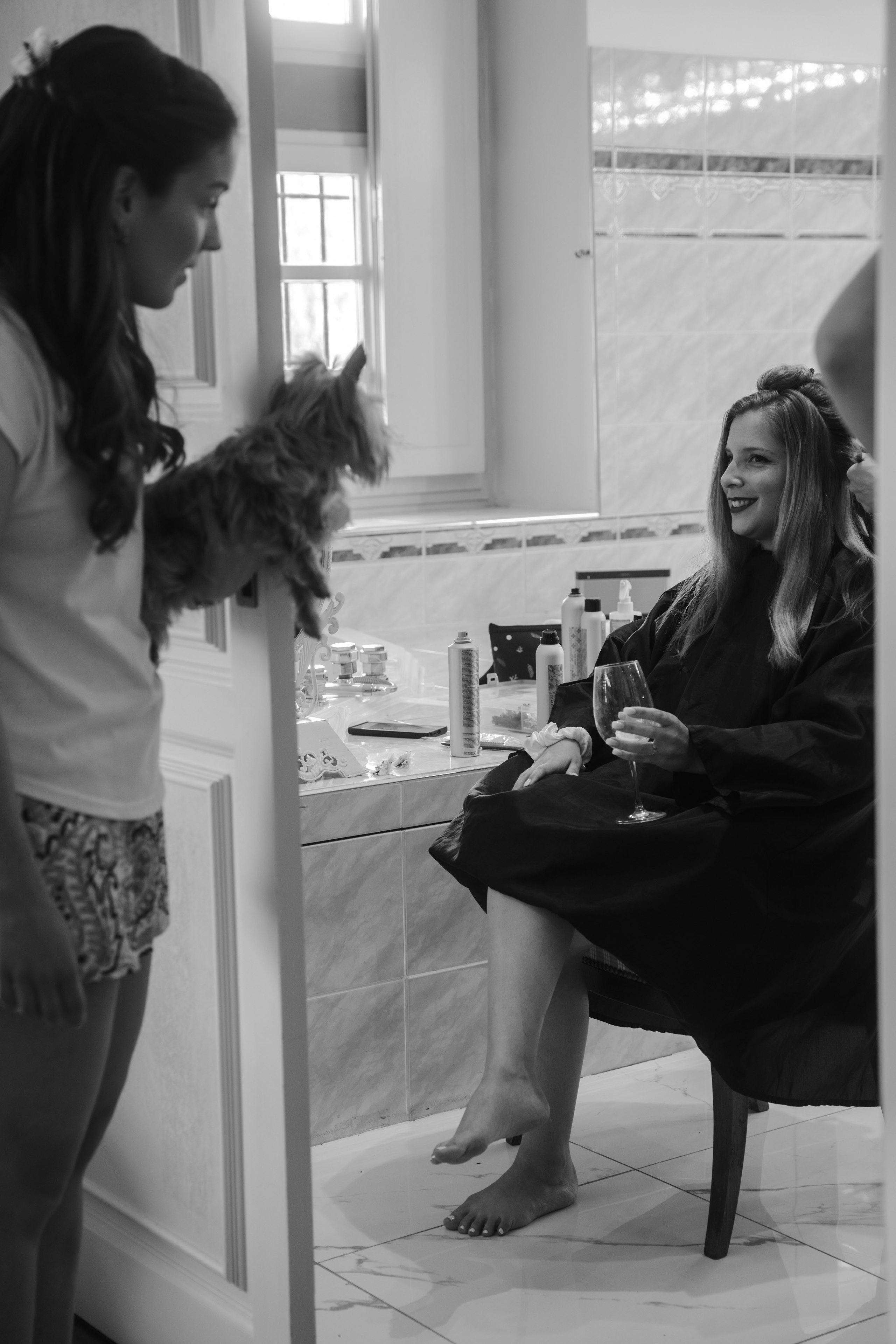 Préparation pour le mariage  