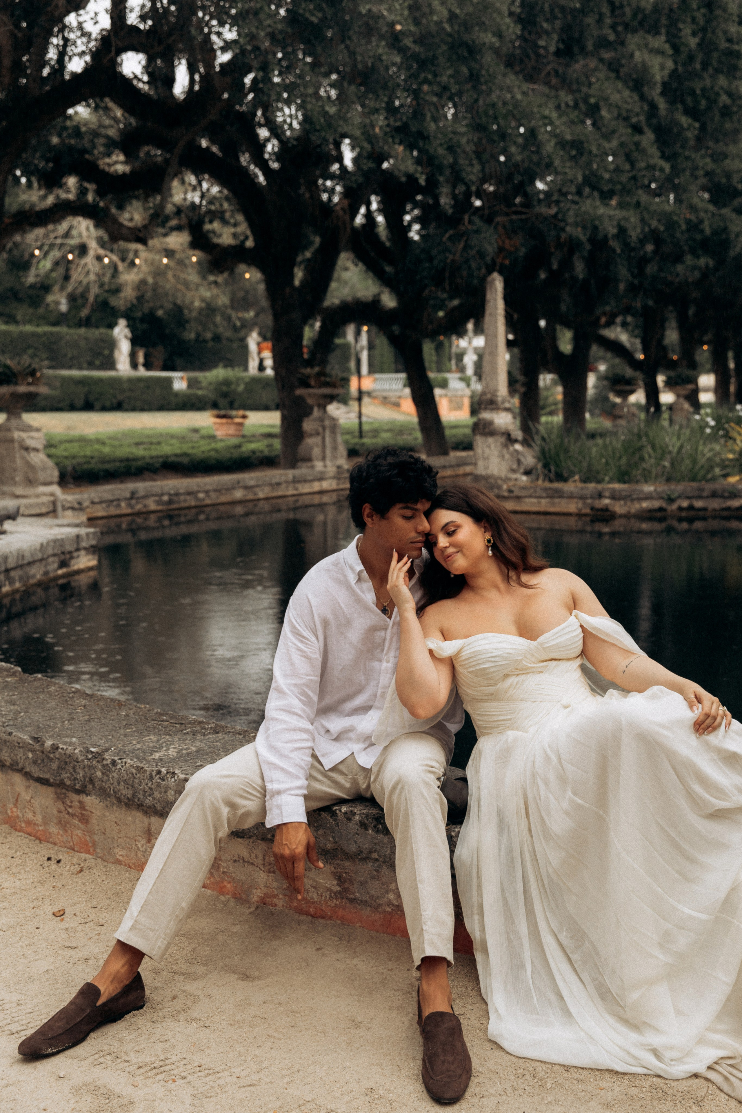 Lindsay & Kirk | Elopement at Vizcaya Museum & Gardens