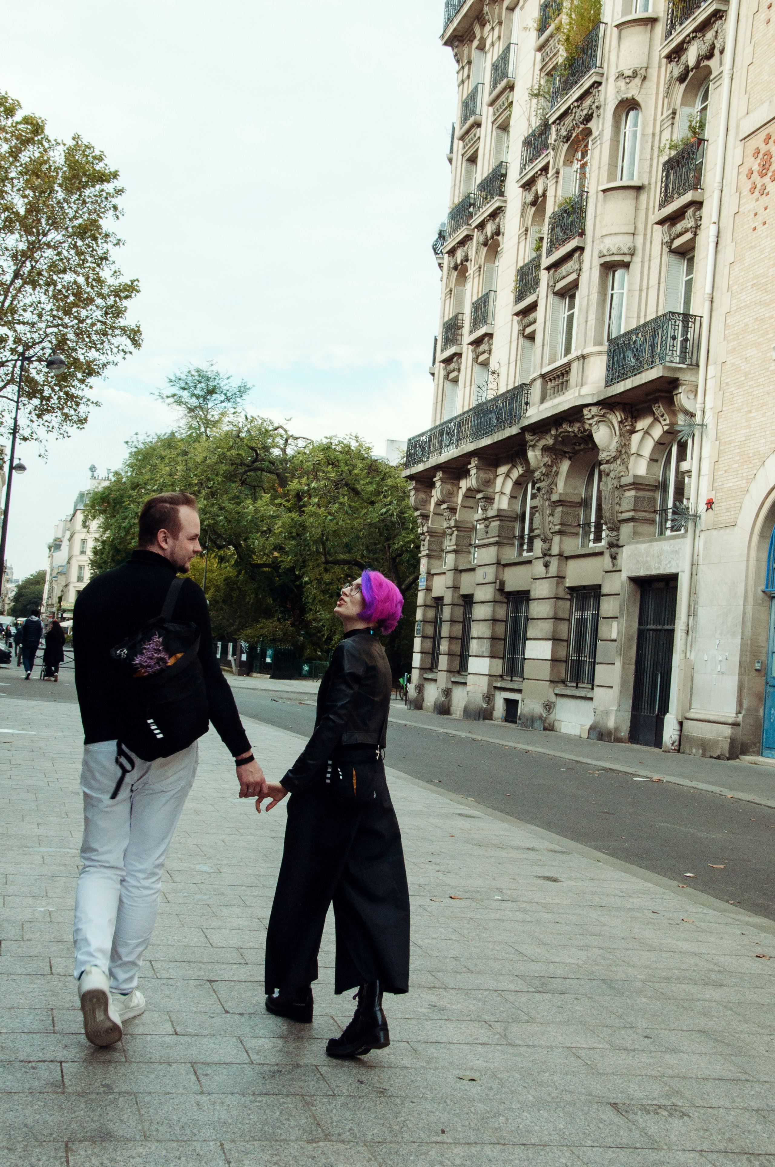 Парная стрит фотосессия. Фотограф в Париже Полина Осипова