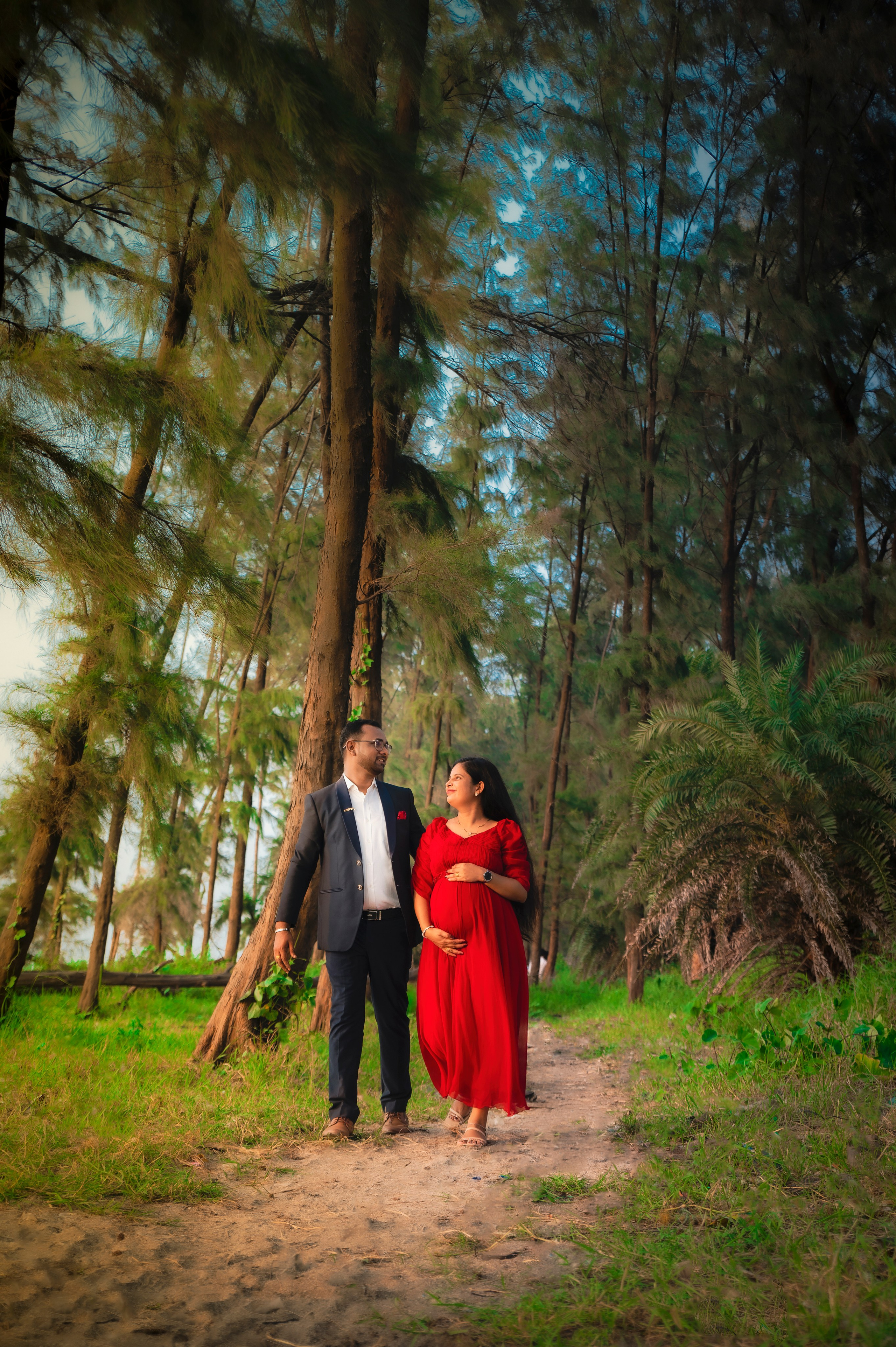 Maternity shoot. “Ajay Digital Photo Studio — Capturing Timeless Wedding Moments”