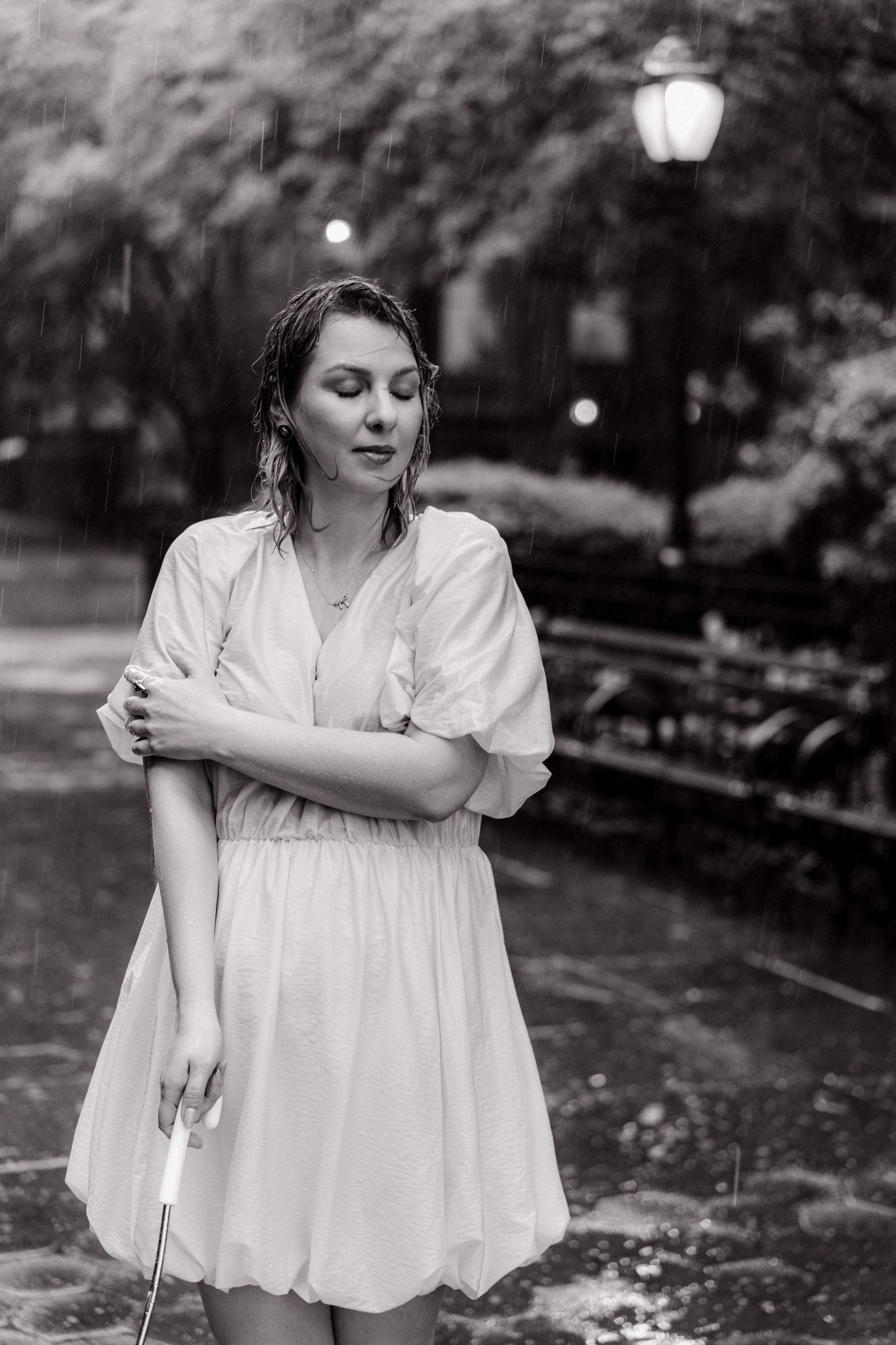 Rainy mood in New York. Videographer and photographer in New York // MAKAROV.VIDEO