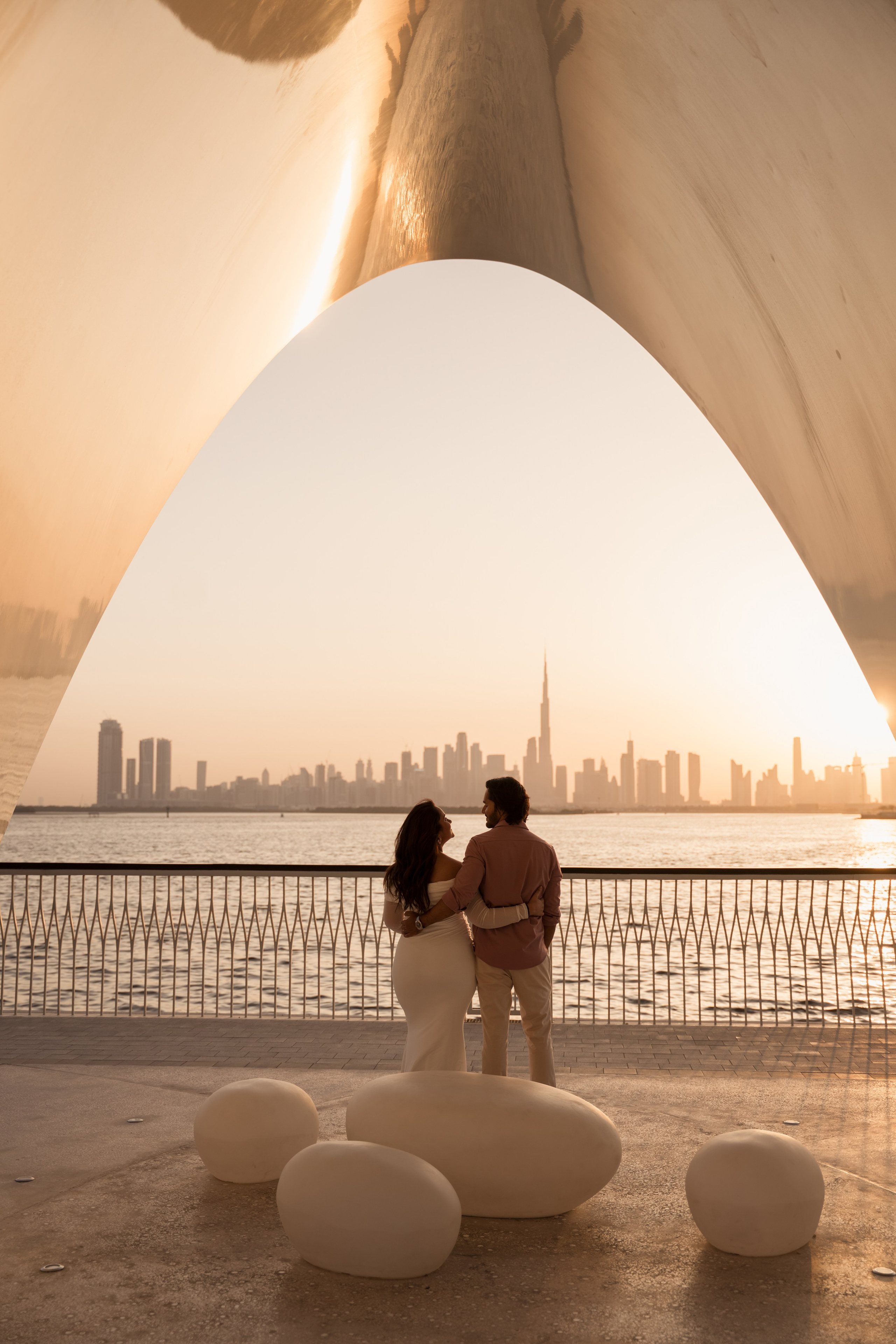 Sunset Symphony of Love. Angela Iakovleva — Family Photographer in Dubai