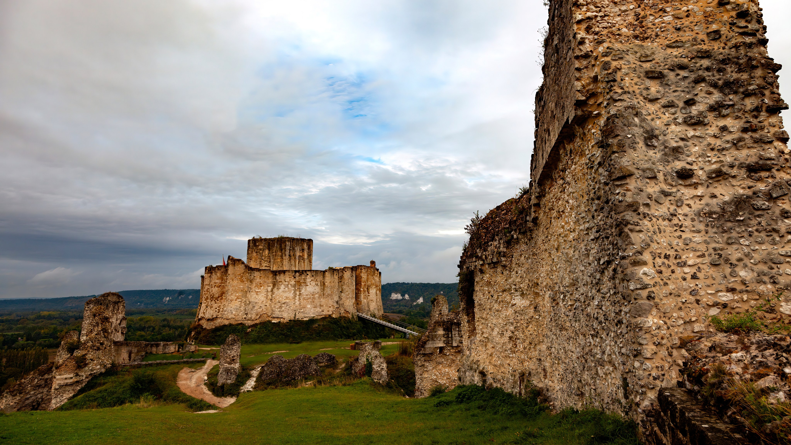 185.Château Gaillard.France.22.9.2024. Путешествия в формате 360......
