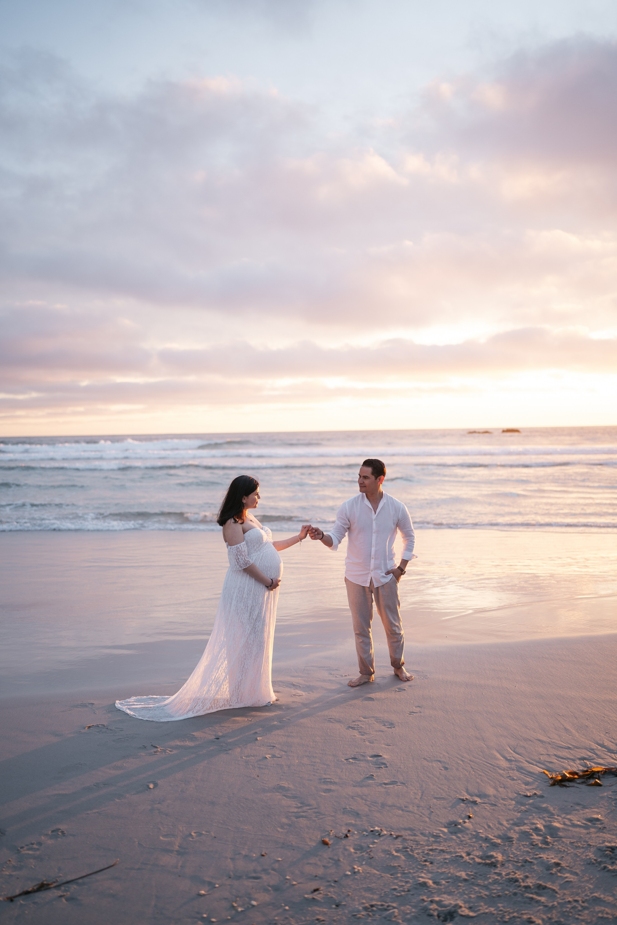 Luz Maternity Session at Carmel