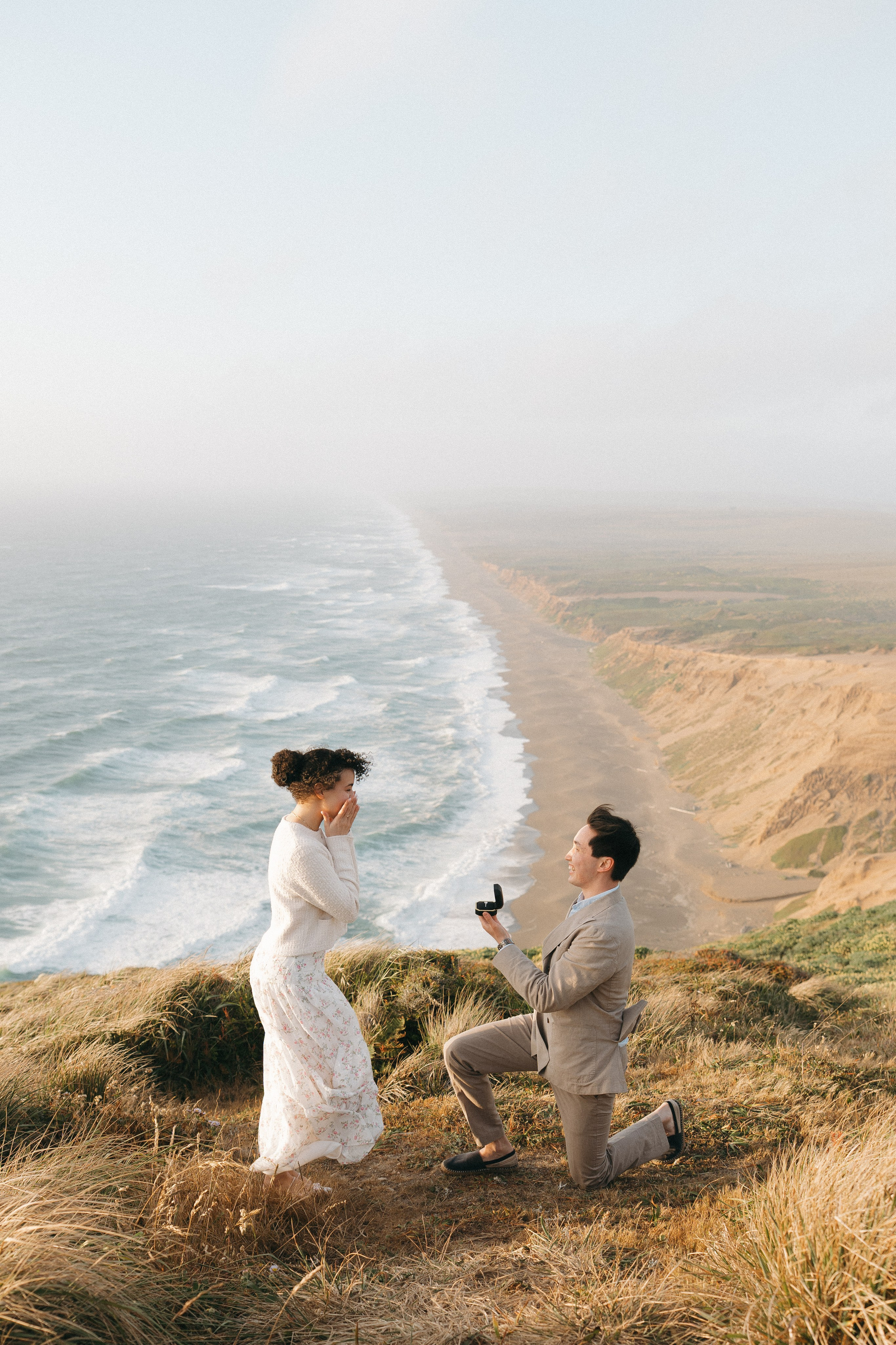She Said Yes at Point Reyes!. Soulo Photography | San Francisco Bay Area Based Photographer