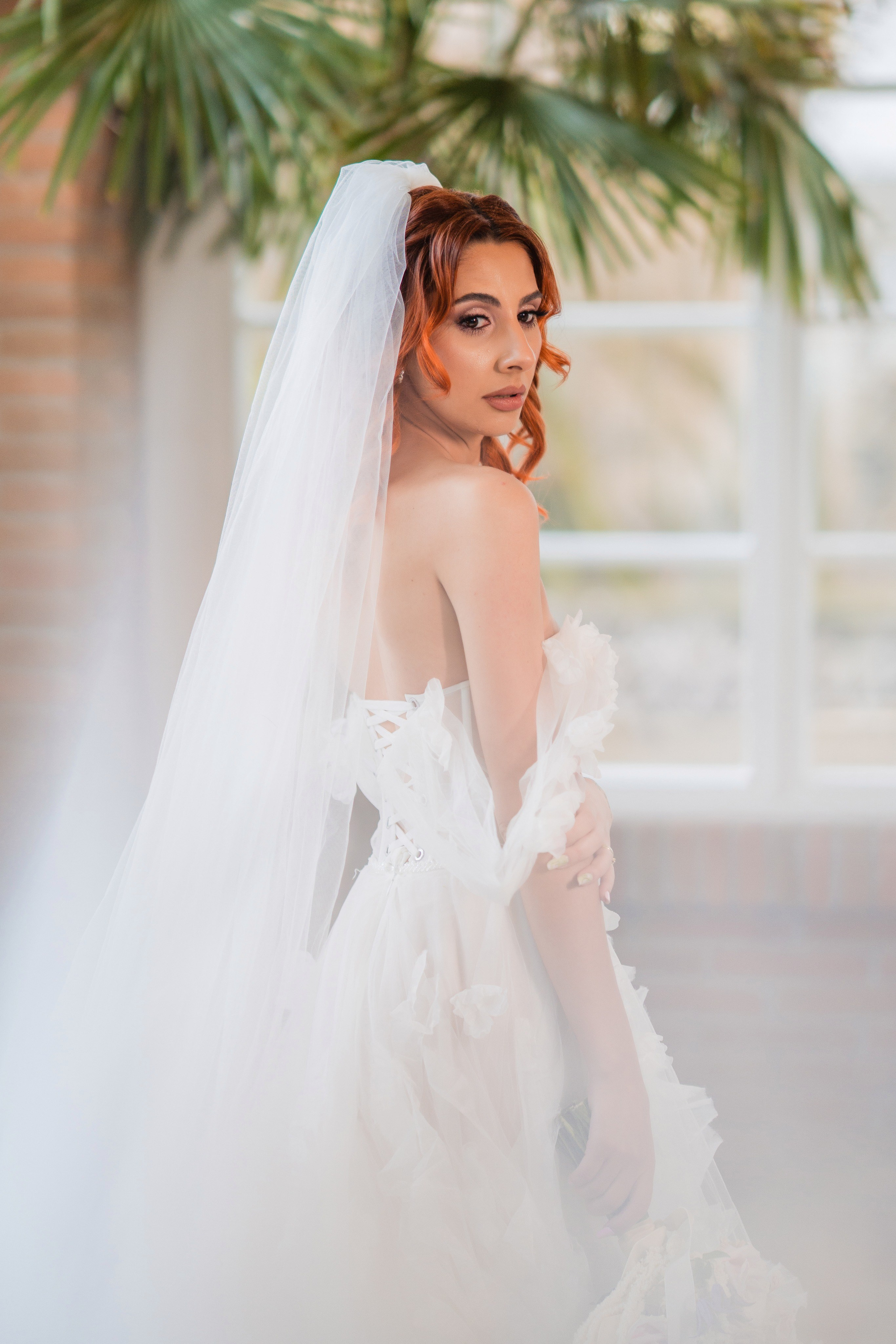 Portret mireasa in ziua nuntii