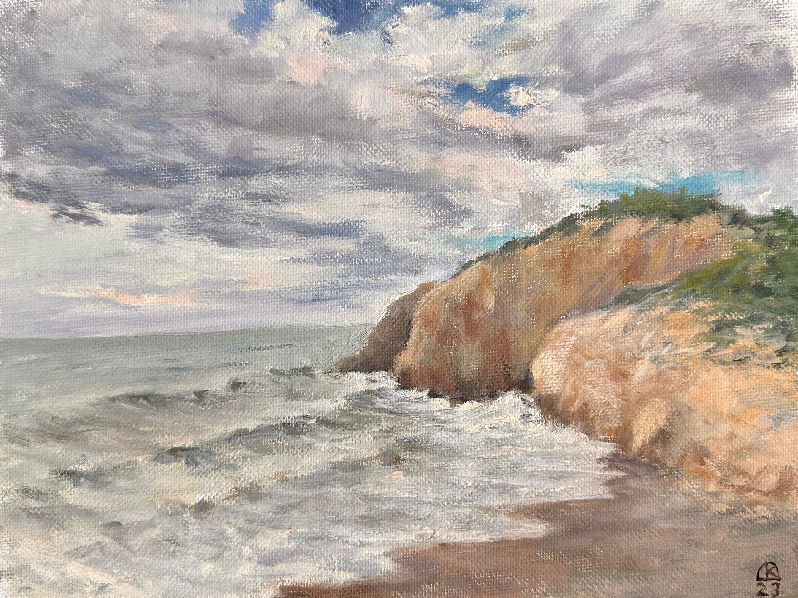 18 X 24, lienzo sobre cartón óleo