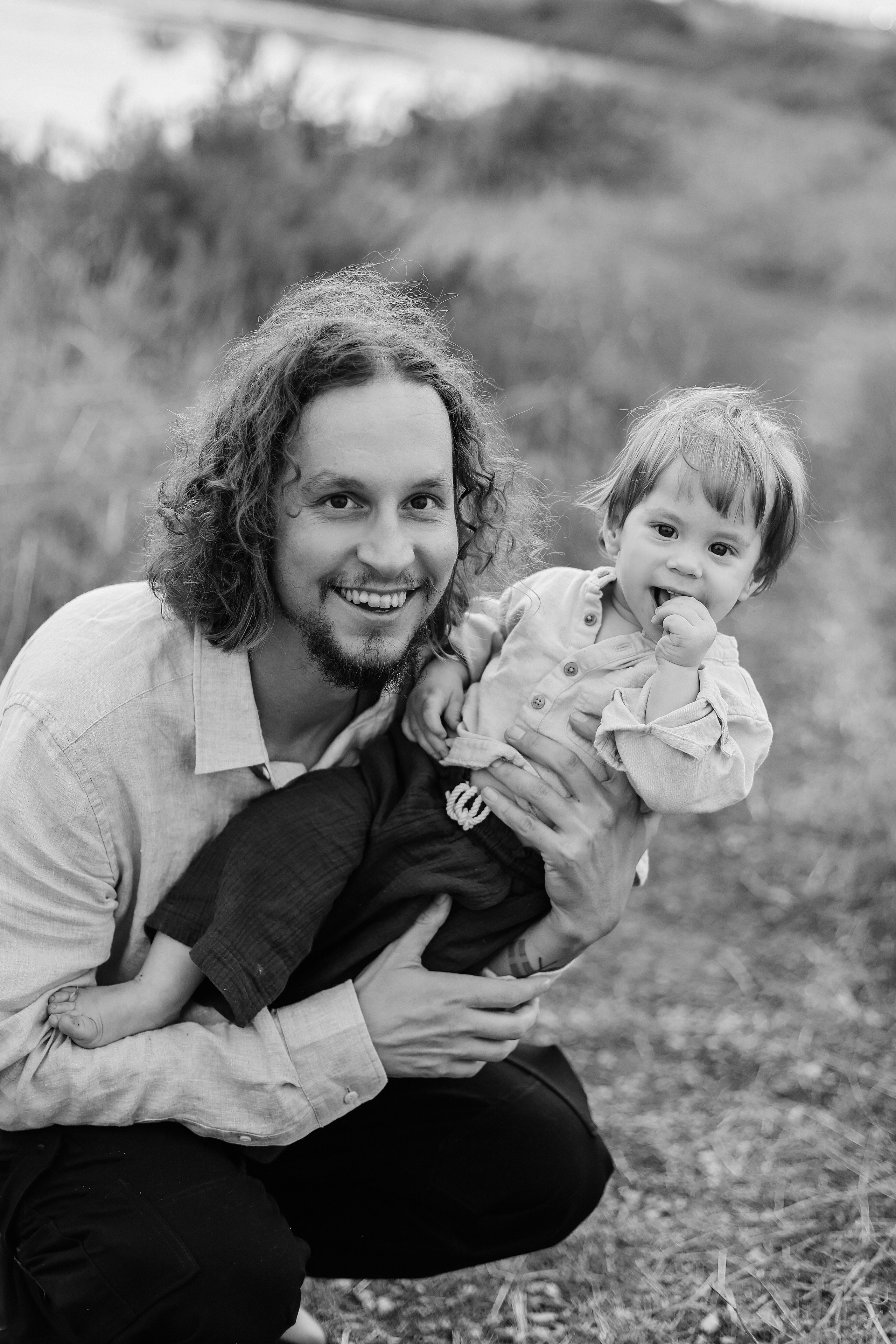 Little curls in Atlit. Family photographer in Israel