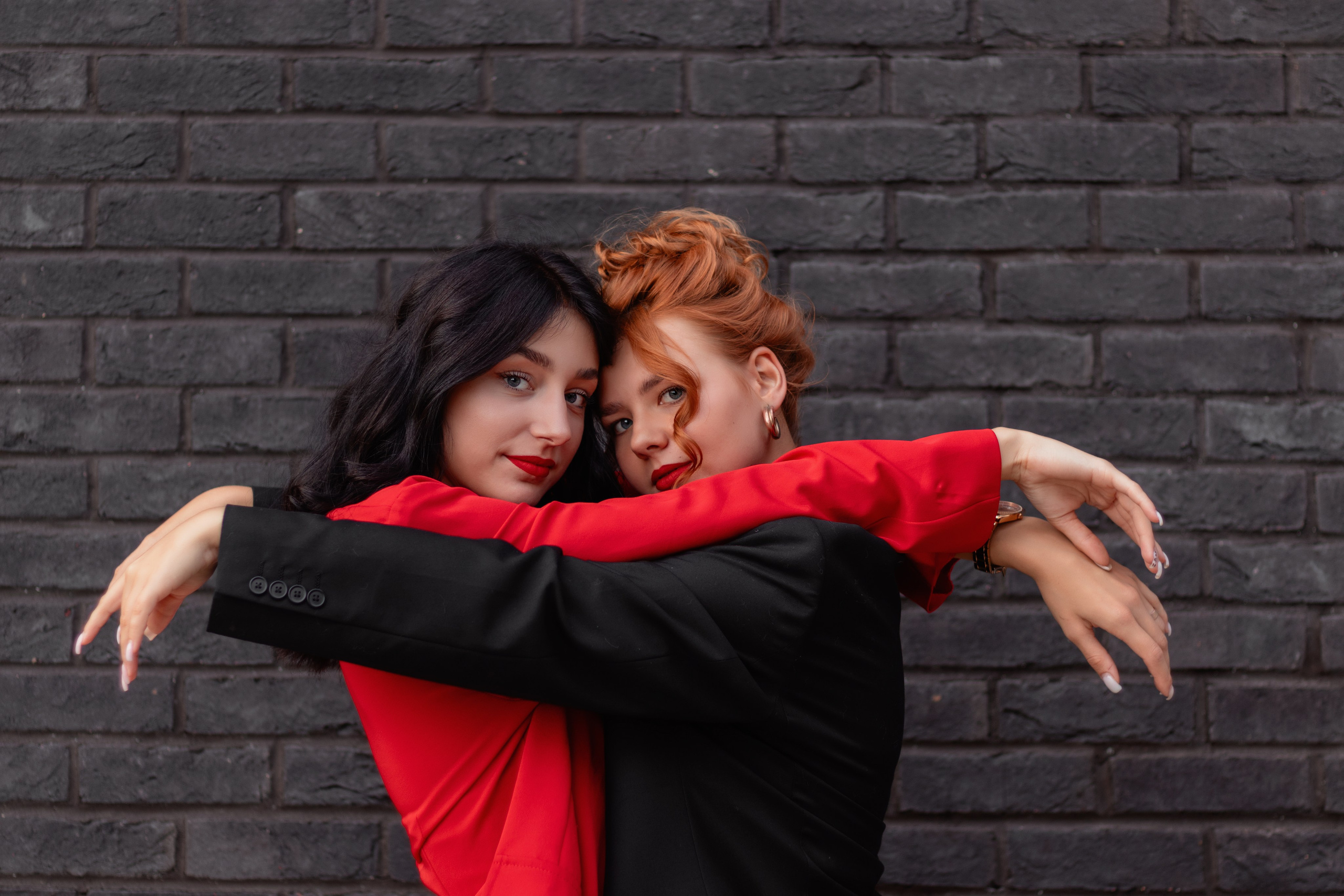 фотосессия подруг в городе