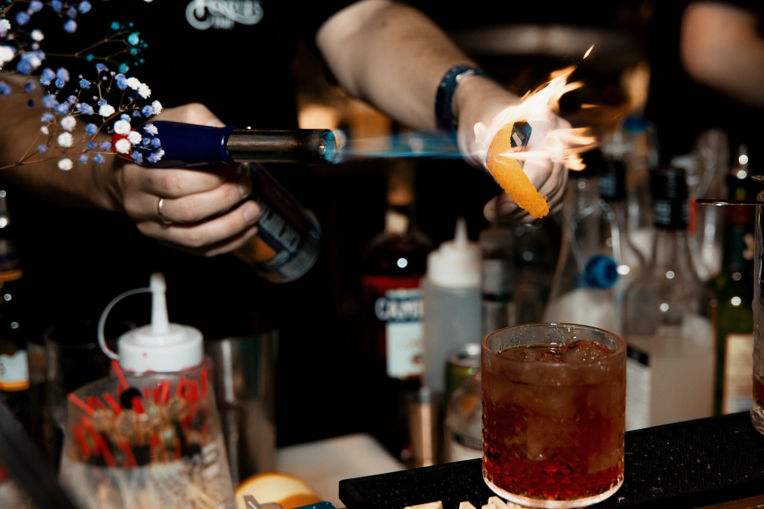 Контентная съемка для бара Focus. Портретный и репортажный фотограф в Израиле Рома Бирман