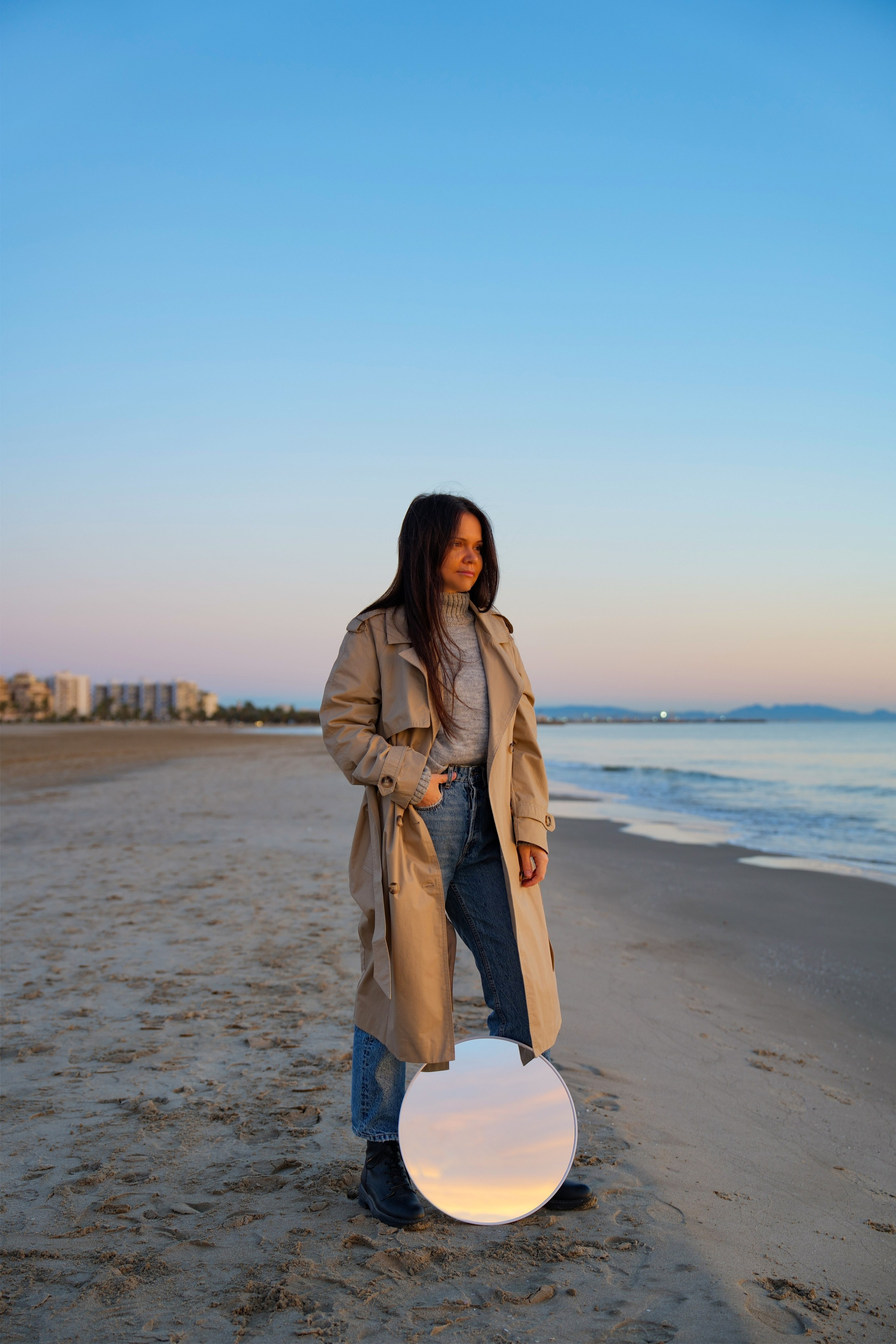 AMANECER OTOÑO. Fotógrafa Olena Petryk. Realizo sesiones de fotos en Puerto de Sagunto