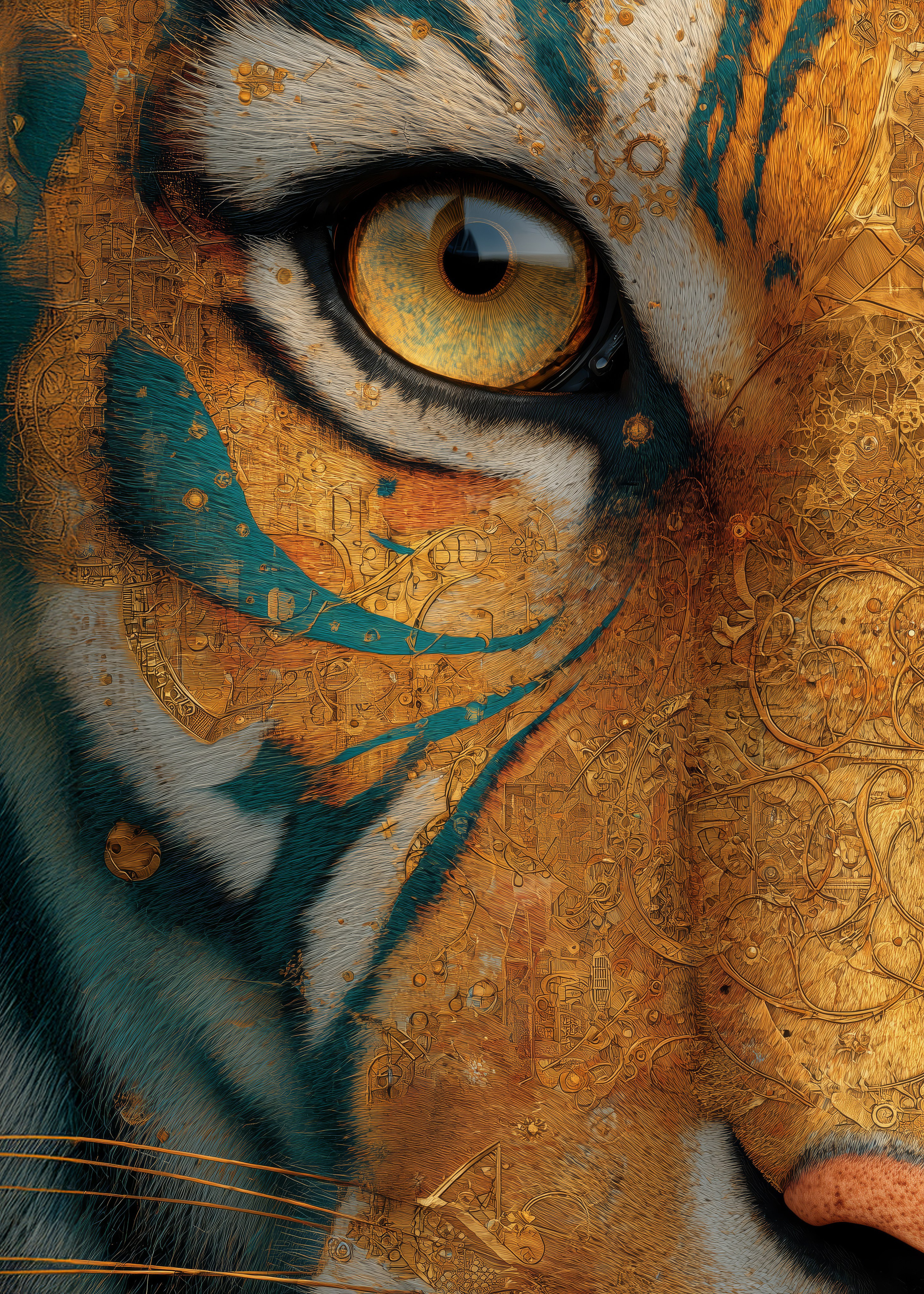 New Collection of Digital art: Eyes of the Guardians. Lolly Shine. Contemporary digital artist