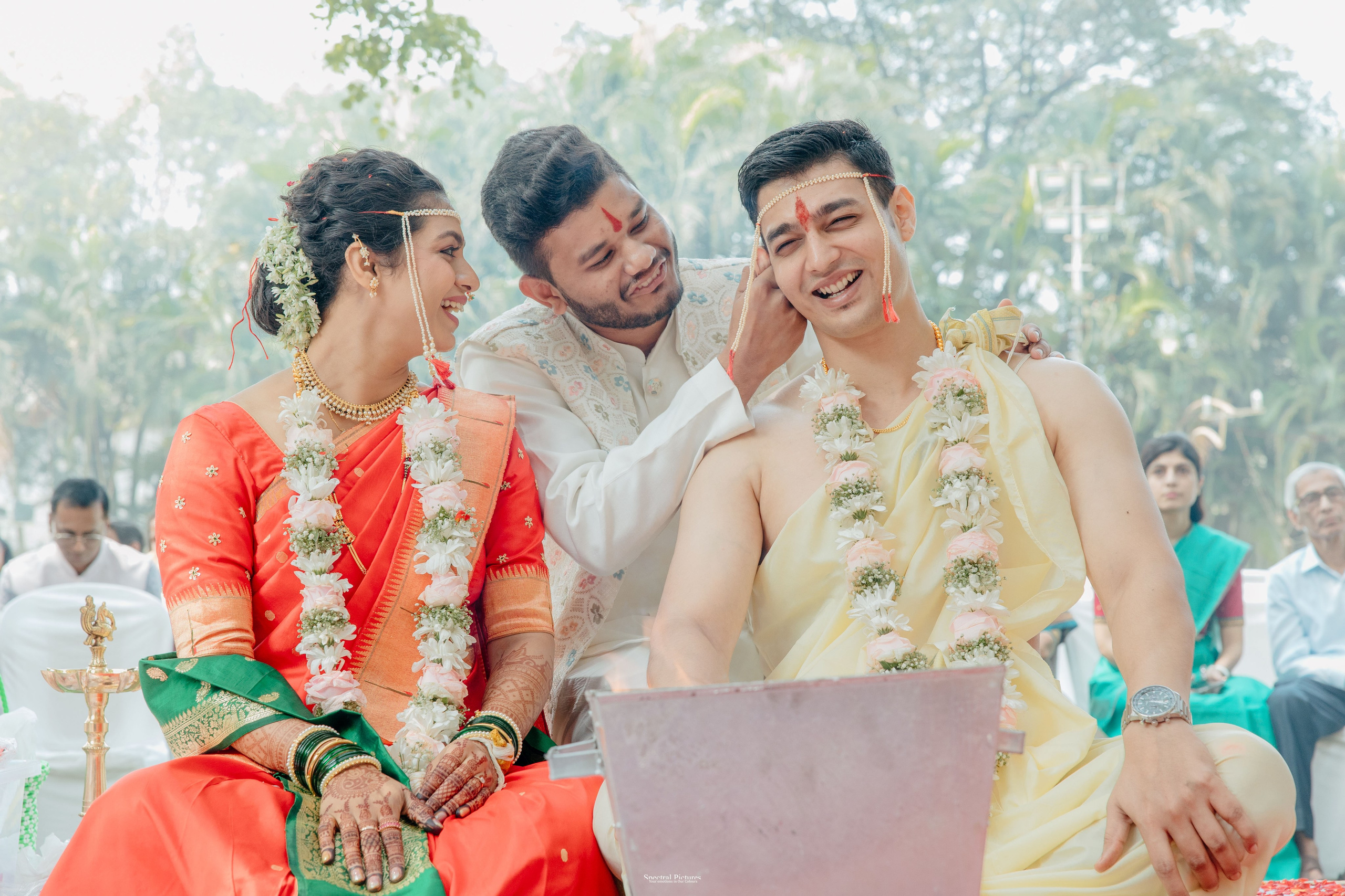 “Just Outside That Class…” | Vedanti & Omkar