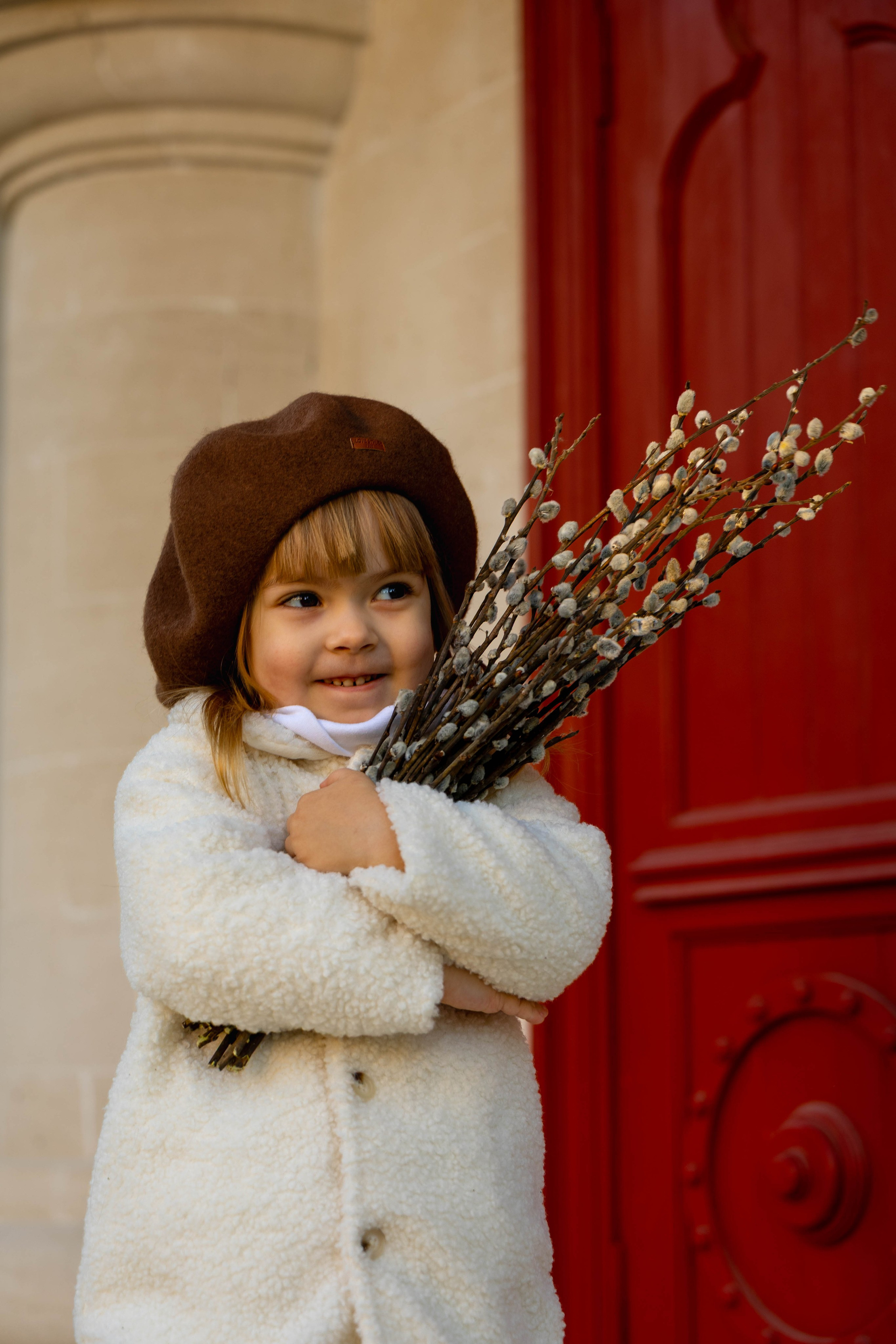 Фотосессия ребенка в вербное воскресенье. Семейный фотограф в Кишиневе, Молдова Врабий Ольга