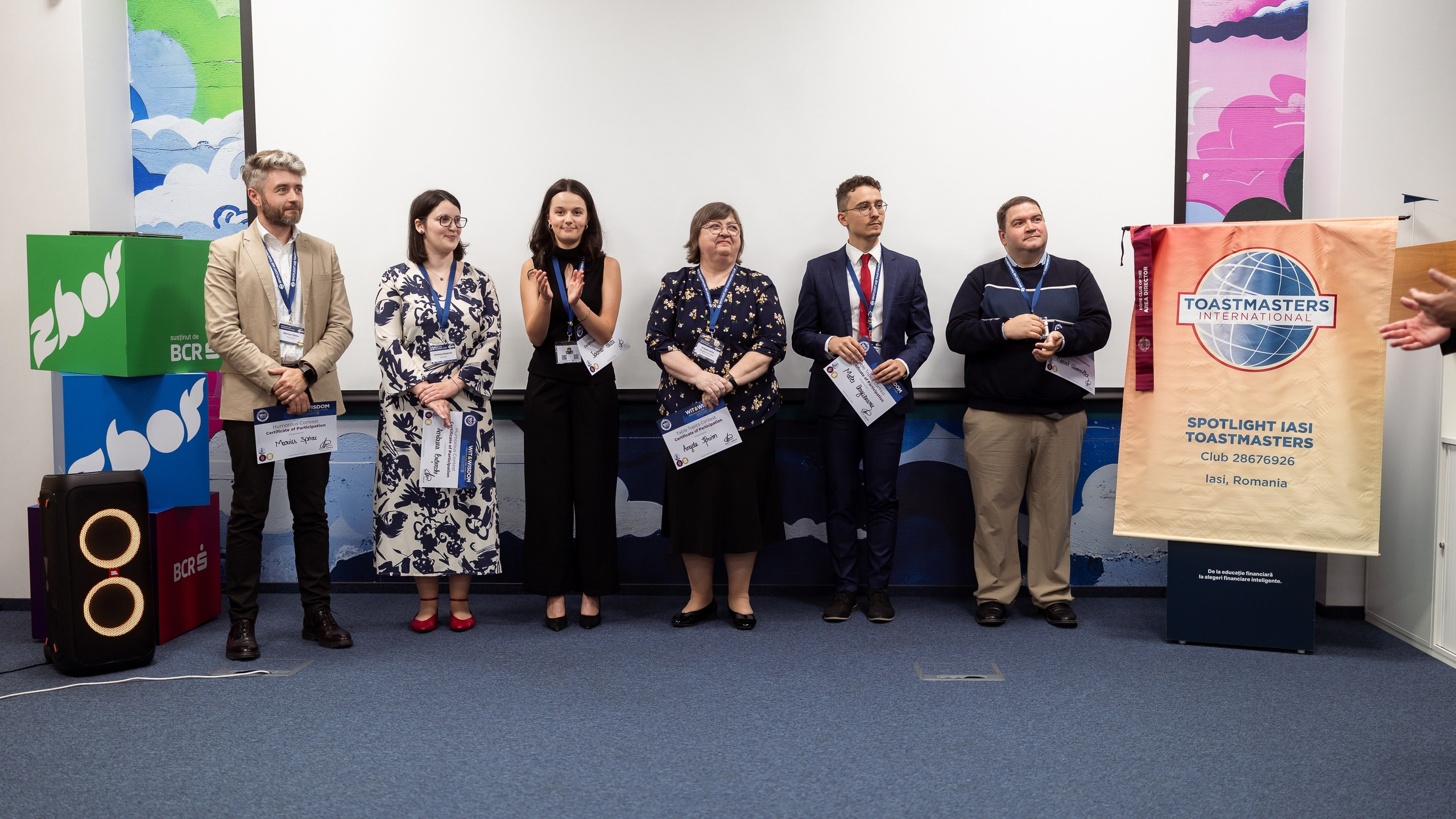 Toastmasters. Marius Ciocan