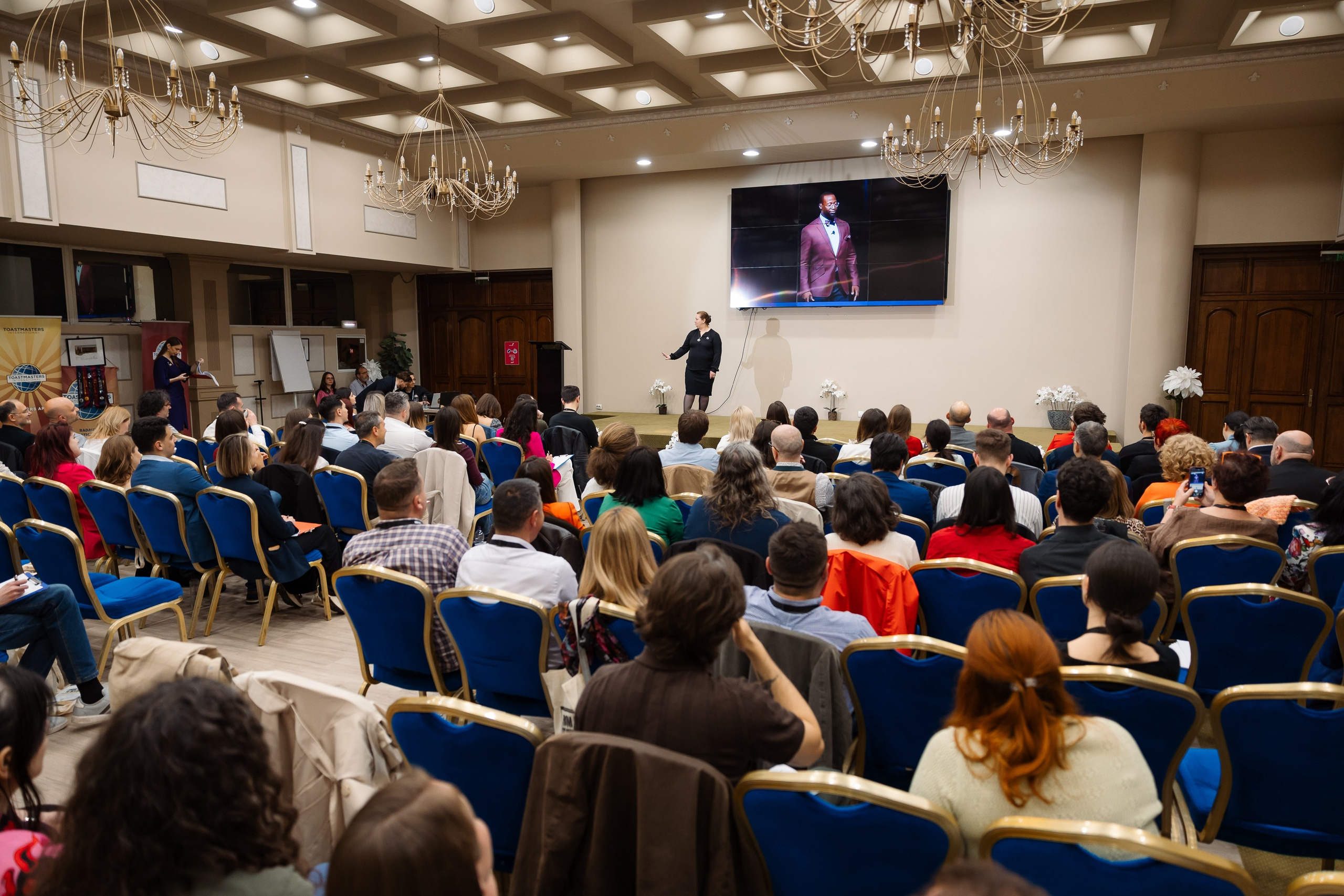 Toastmasters Conference. Marius Ciocan