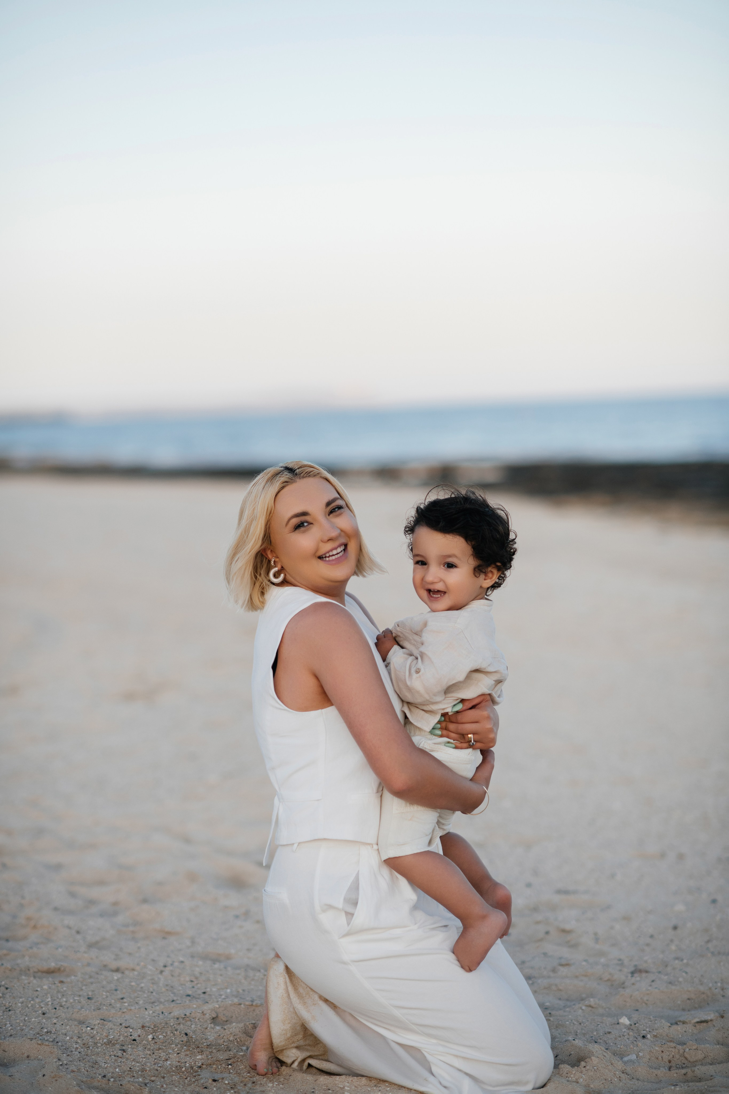 На пляже. Фотограф на Кипре