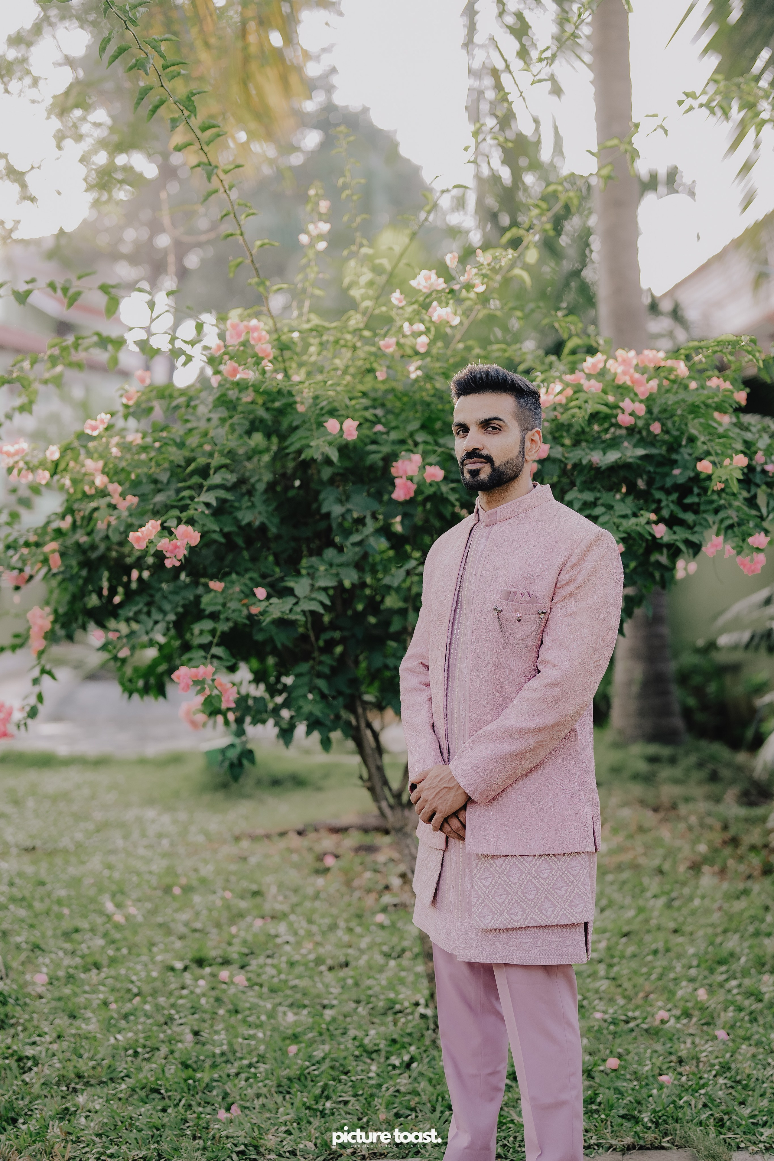 Varamala Ft. Barbie & Aneesh. Fine art Wedding Photographers in India & Canada