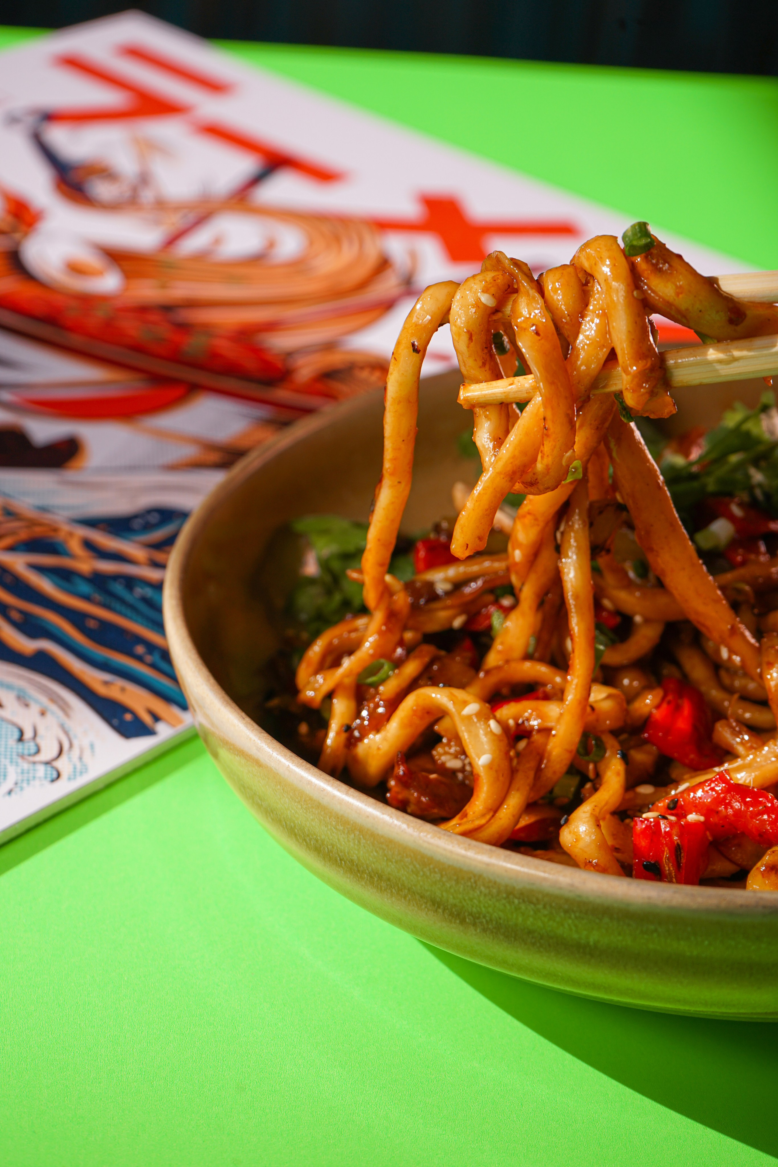 Контентная съёмка: азиатское бистро «Mao-Mao». Arina Leonova — Food photographer Tbilisi