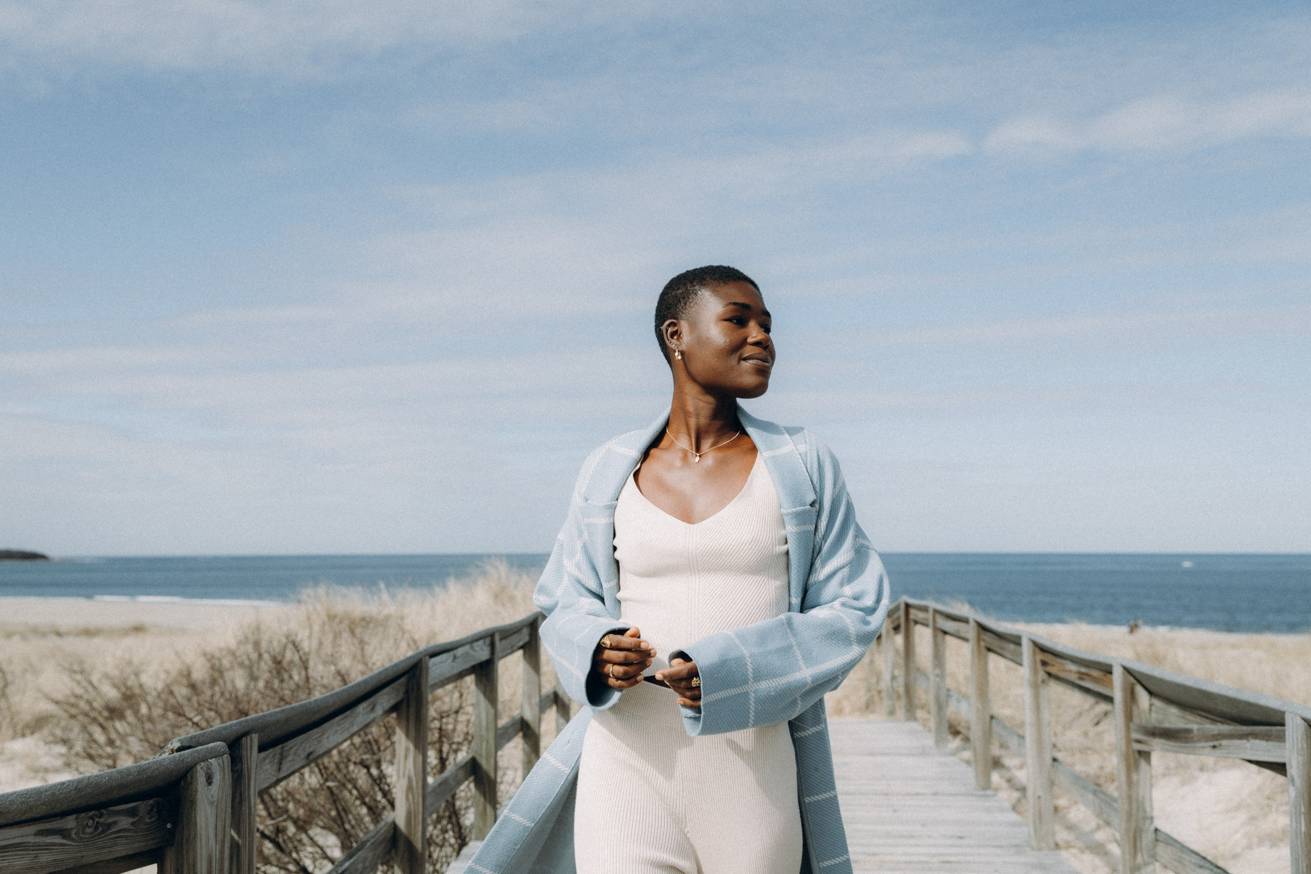 Editorial Portrait Session at Crane Beach, MA