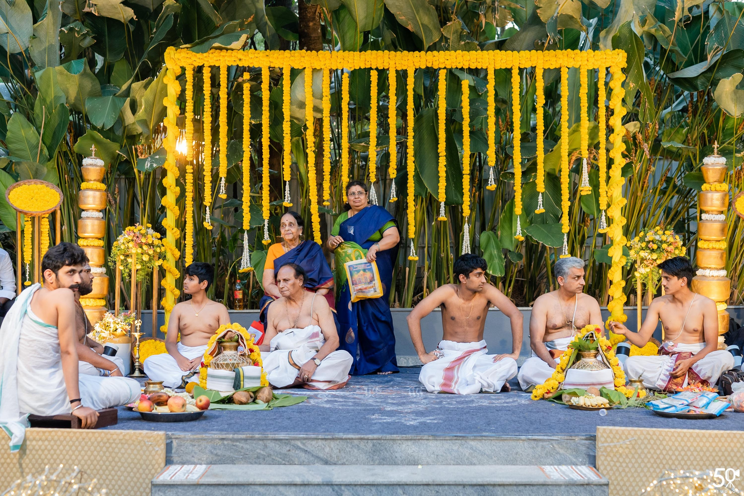 SANJAY AND SAKETH UPANAYANA. 50mm STUDIOS