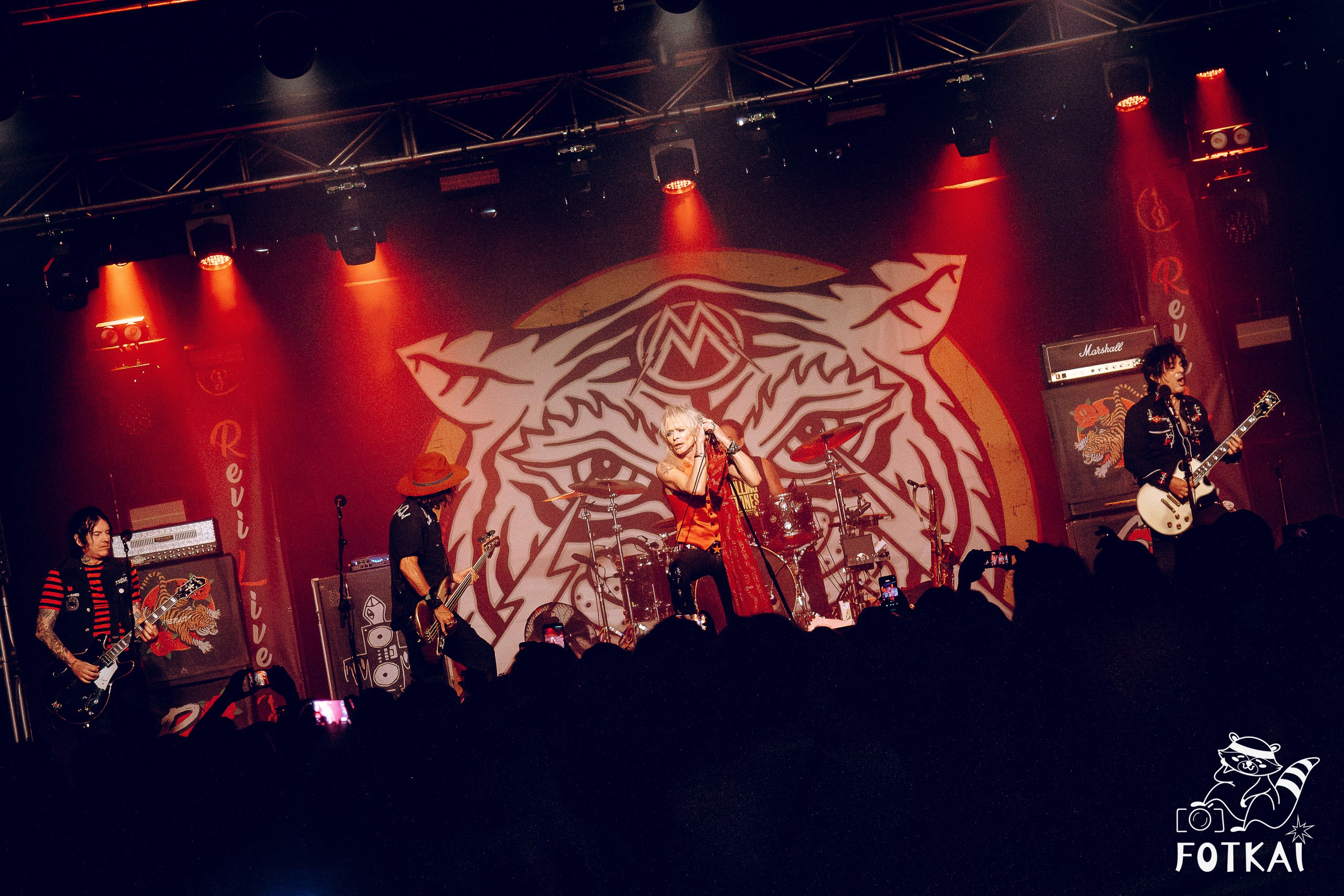 Michael Monroe, Finnish Hanoi Rocks Founder, at Revi Live in Madrid: Concert Photos, 2026 | FOTKAI