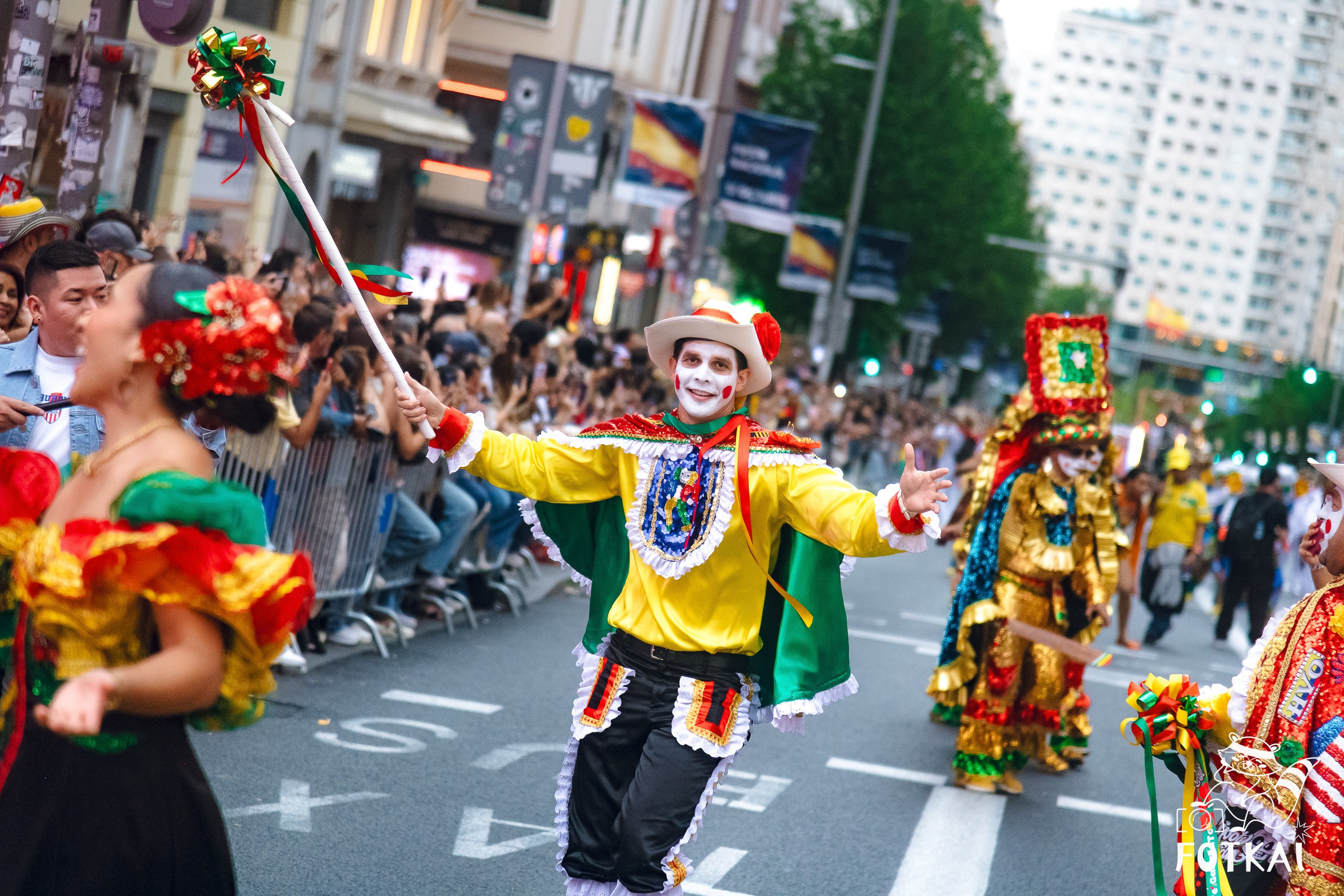 La Gran Cabalgata de la Hispanidad desfiló por la Gran Vía de Madrid — Fotos, 2026 | FOTKAI
