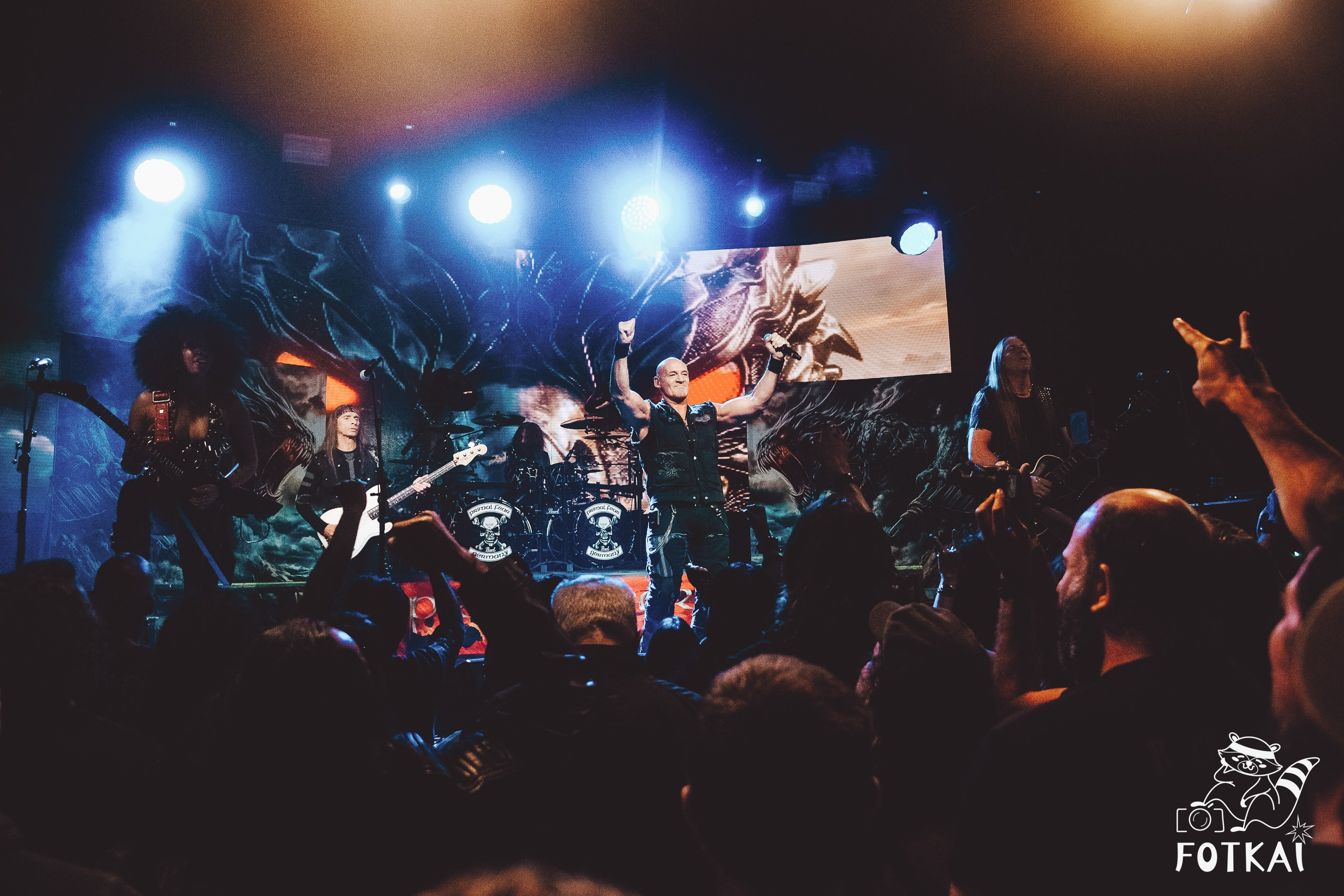 Primal Fear presentó Domination con power metal en la Sala Wagon de Madrid — Fotos, 2026 | FOTKAI